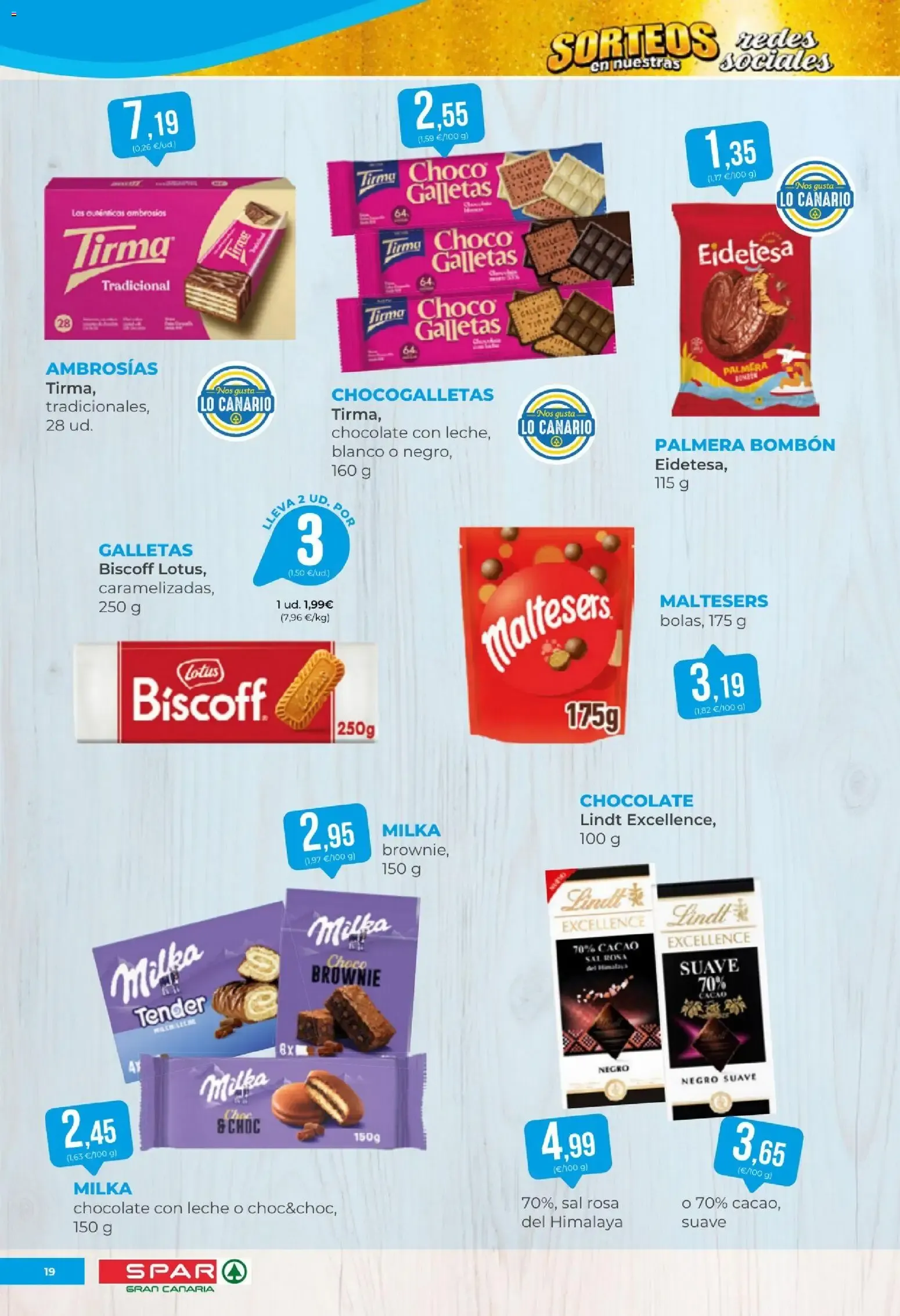 Catálogo de Spar - folleto 16/10/2026 - 29/10/2026 16 de octubre al 29 de octubre 2026 - Página 19