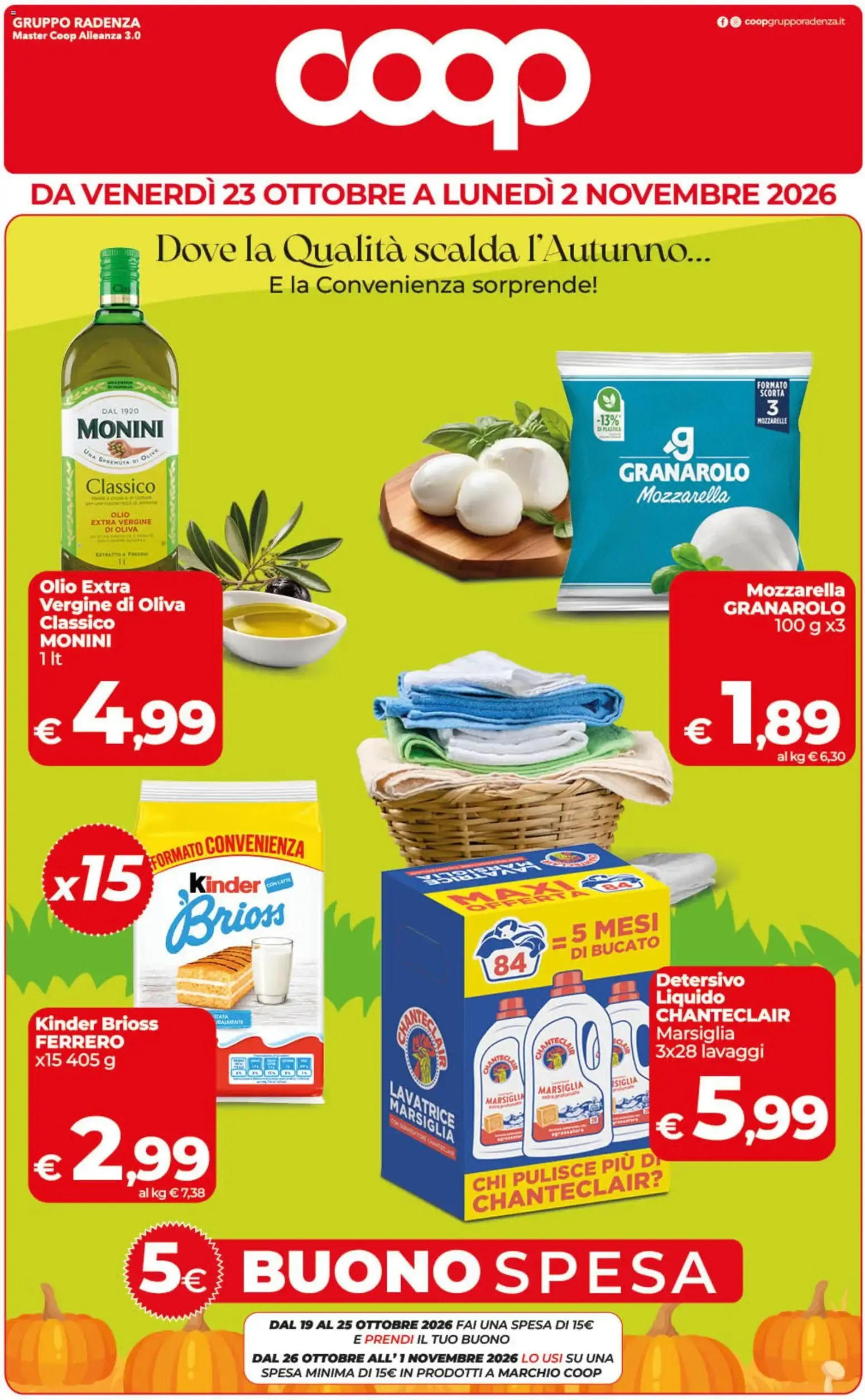 Nuovo Halloween volantino di COOP dal 23/10/2026 > offerte anteprima 🍂