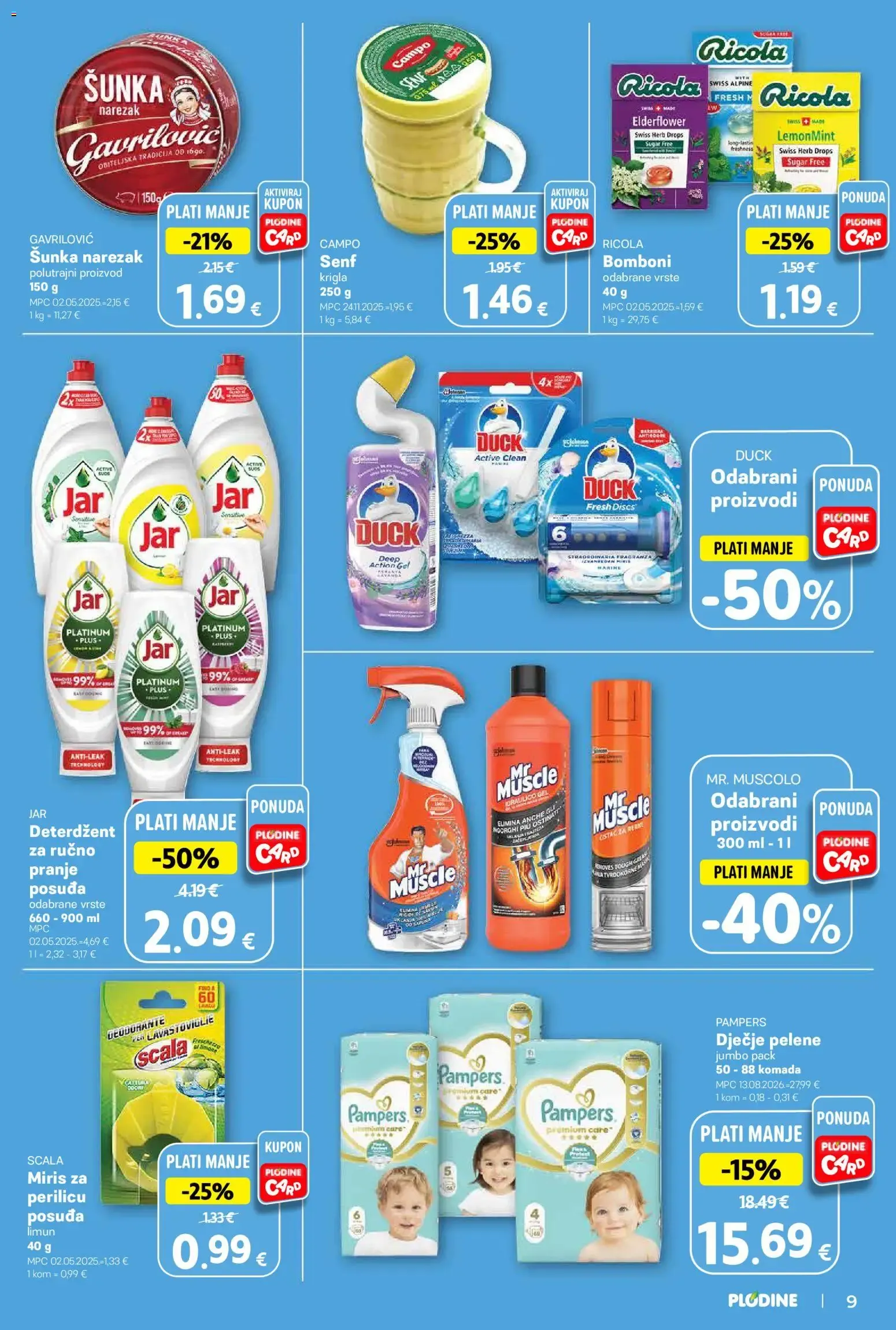 Katalog Plodine - Uvijek od akcije od 21. listopada do 27. listopada 2026. - Pregled Stranica 9