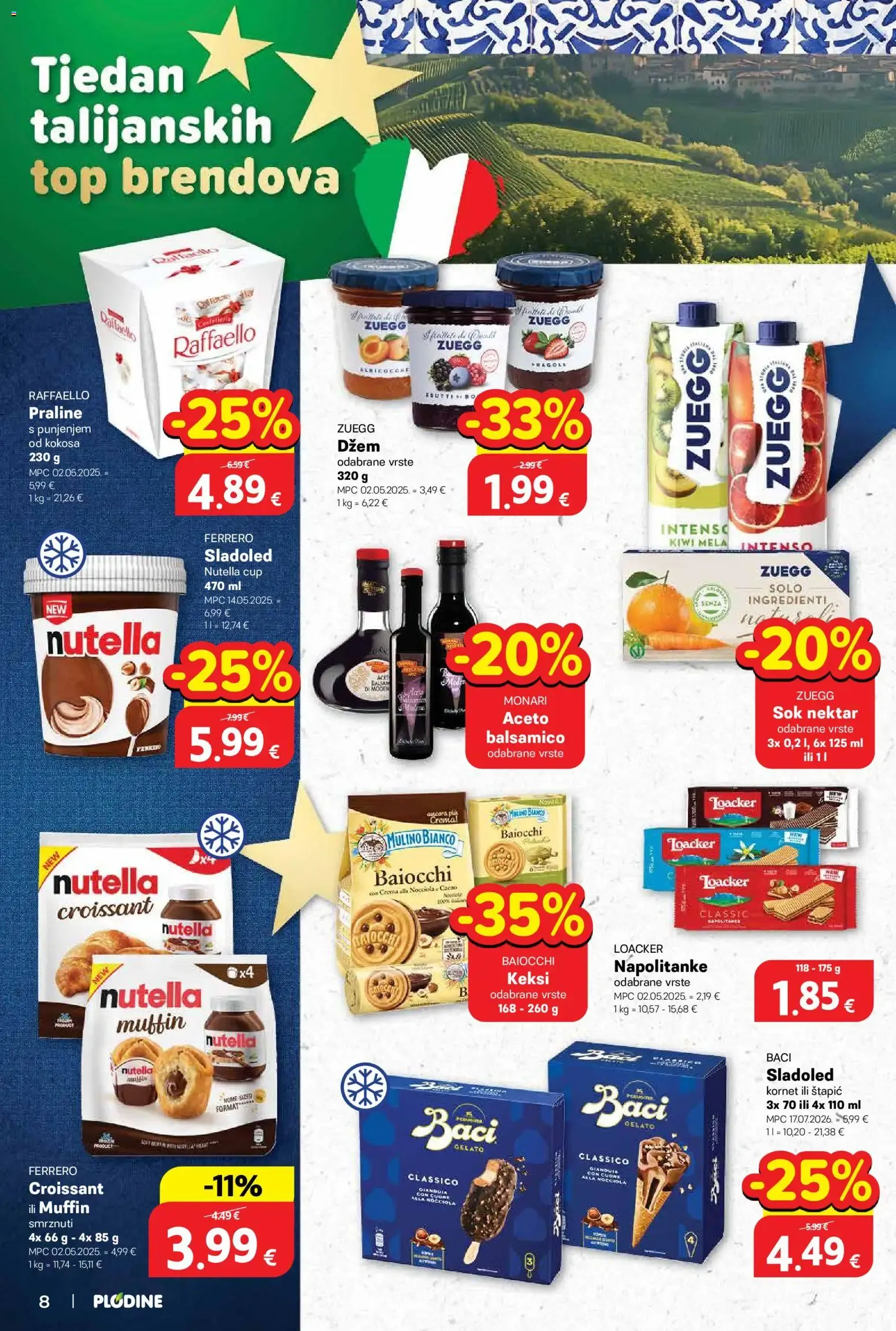 Katalog Plodine Katalog novi od 07.10.2026 na listanje > letak digitalni od 7. listopada do 13. listopada 2026. - Pregled Stranica 8