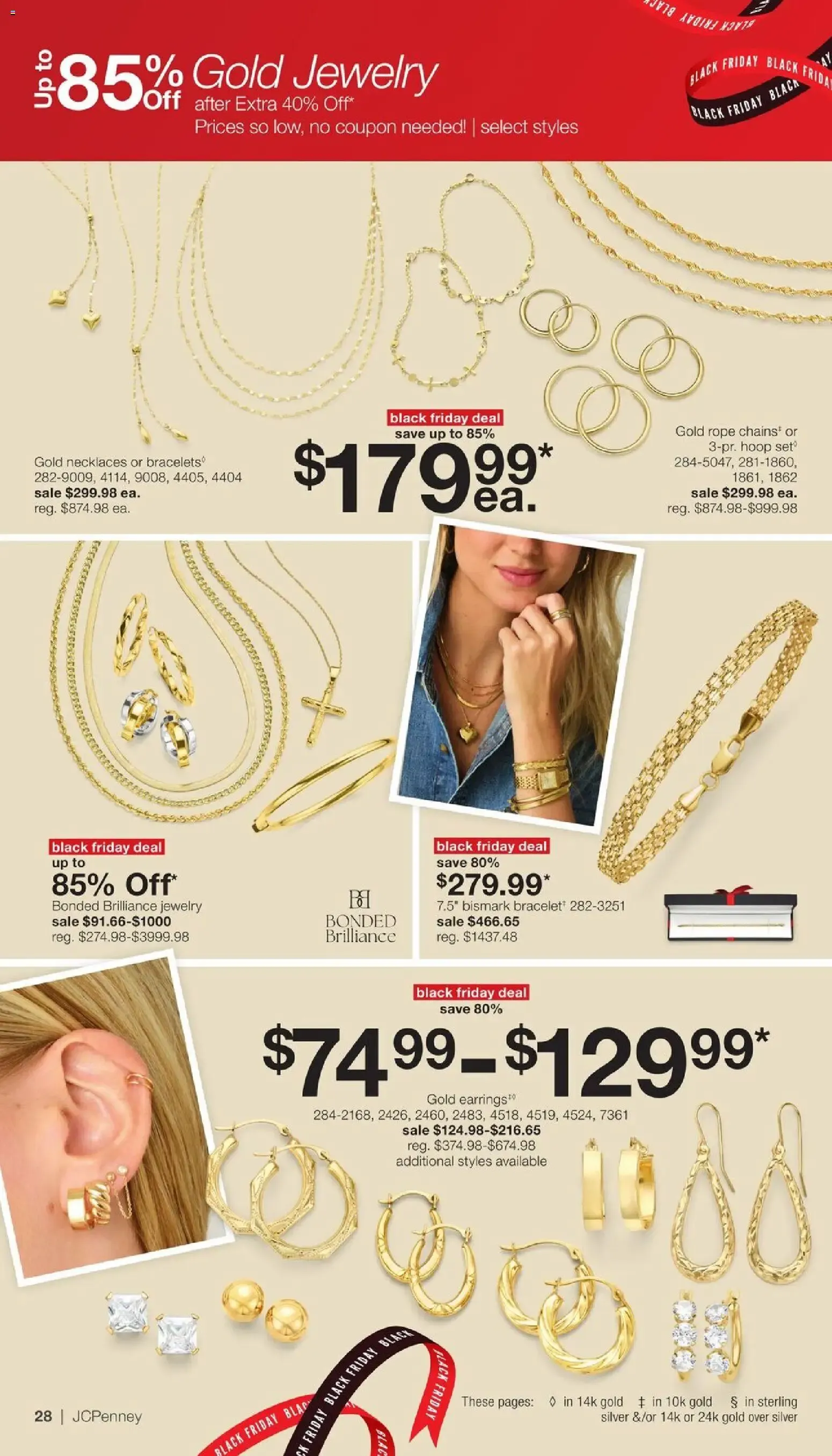 Weekly ad JCPenney Black Friday Early Access Jewelry Deals from October 26 to November 15 2026 - Page 28