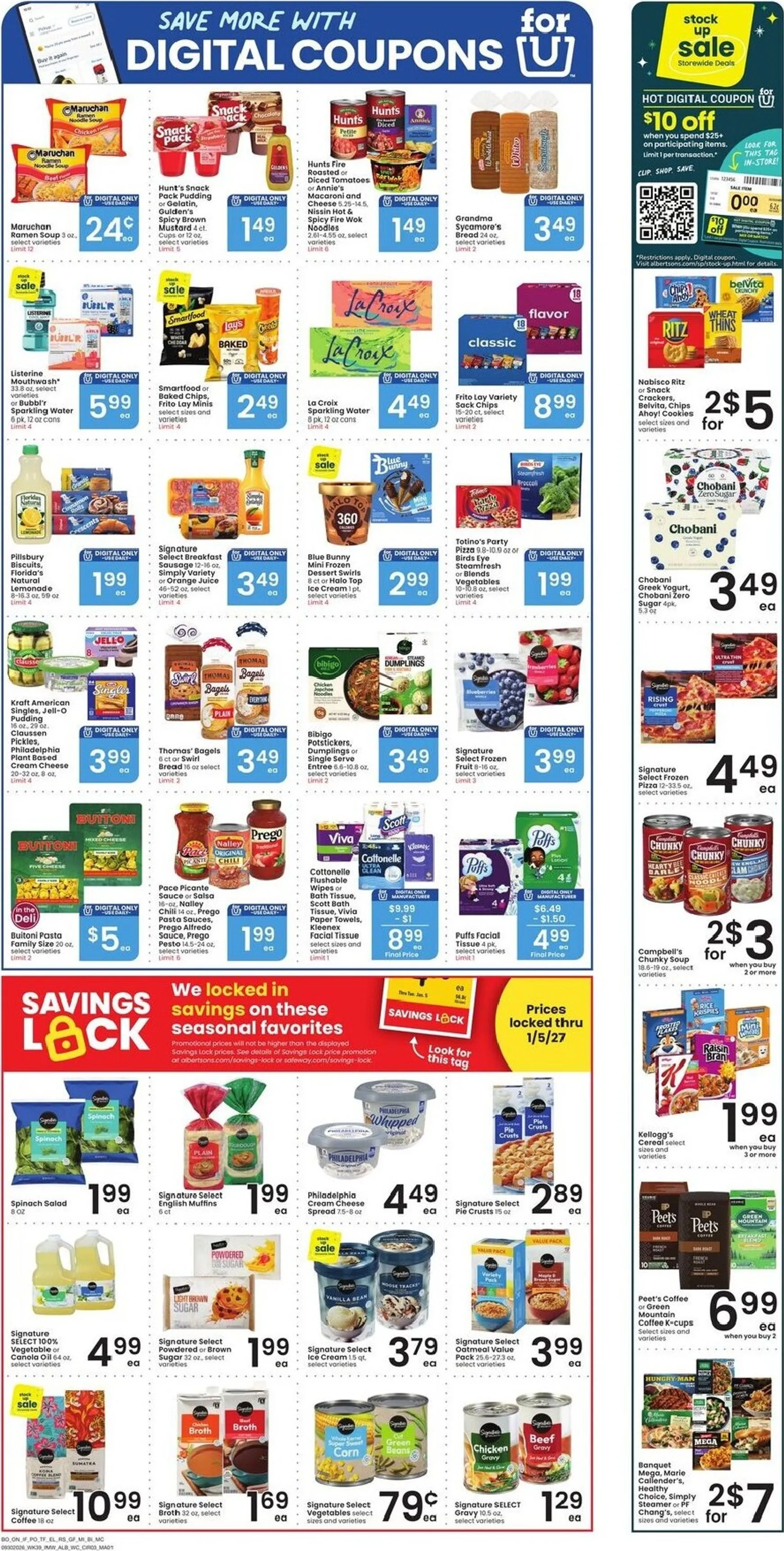 Weekly ad Current Albertsons leaflet valid from Wednesday 09/30/2026 to Tuesday 10/06/2026 from September 30 to October 6 2026 - Page 4