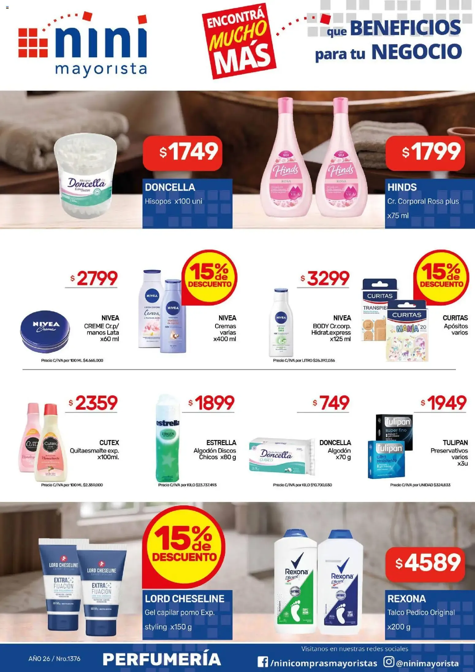 Ofertas de NINI Mayorista catálogo del 07/09/2026 - 13/09/2026 7 de septiembre al 13 de septiembre 2026 - Página 10 del catálogo
