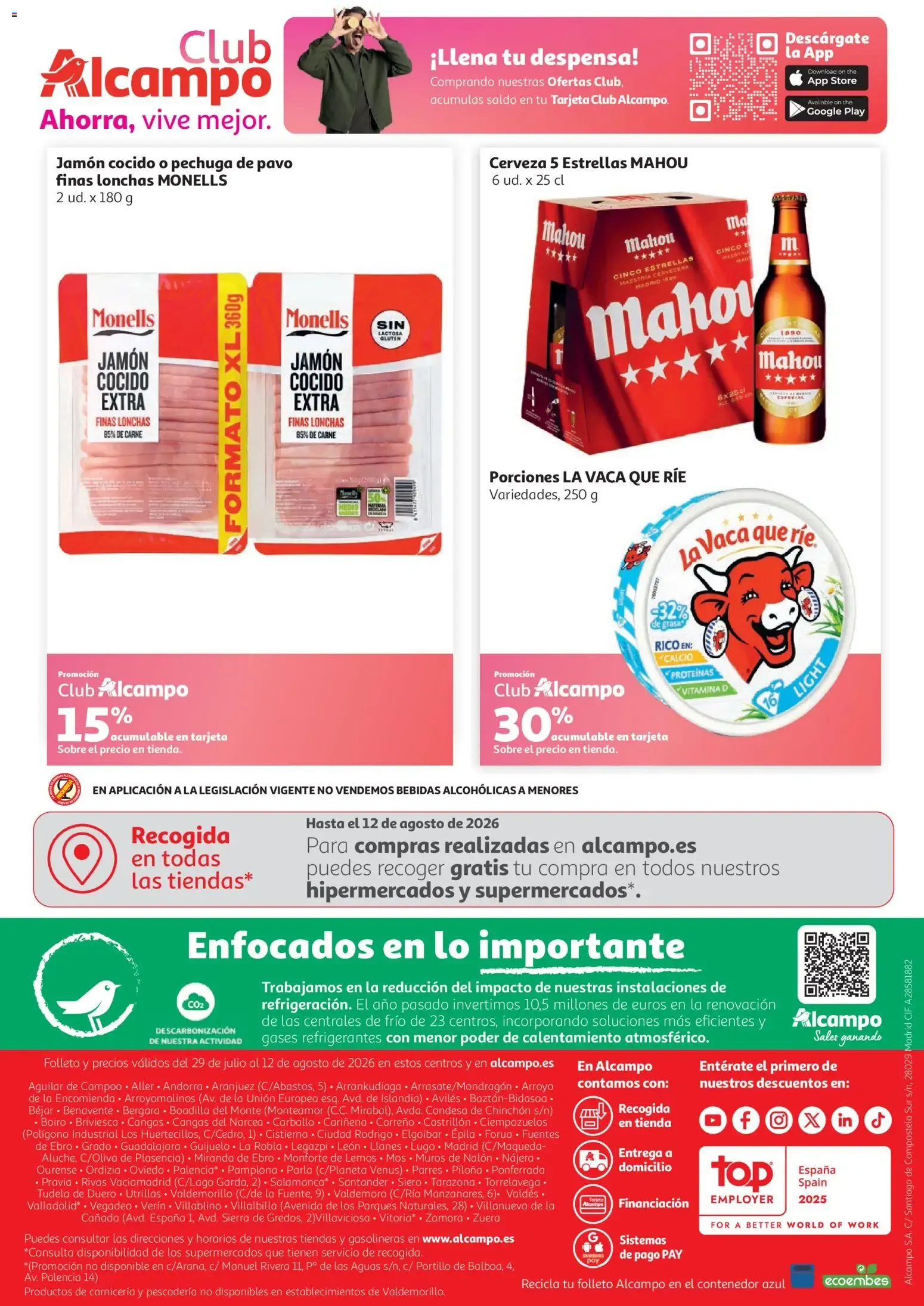 Catálogo de Alcampo folleto 29/07/2026 - 12/08/2026 29 de julio al 12 de agosto 2026 - Página 4