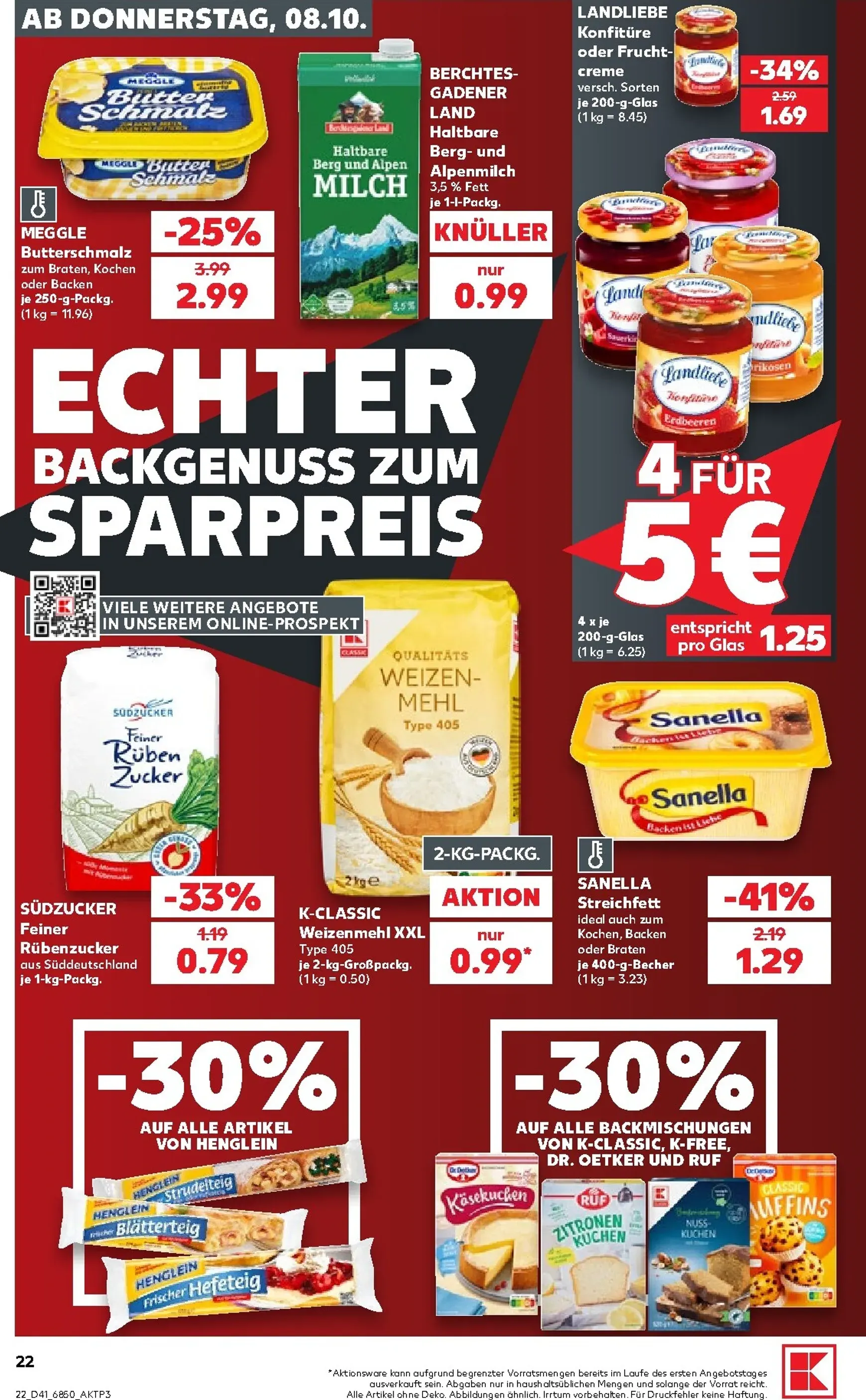 Neuer Kaufland Prospekt – von Donnerstag 08.10.2026 bis Mittwoch 14.10.2026 von 8. Oktober bis 14. Oktober 2026 - Prospekt seite 23