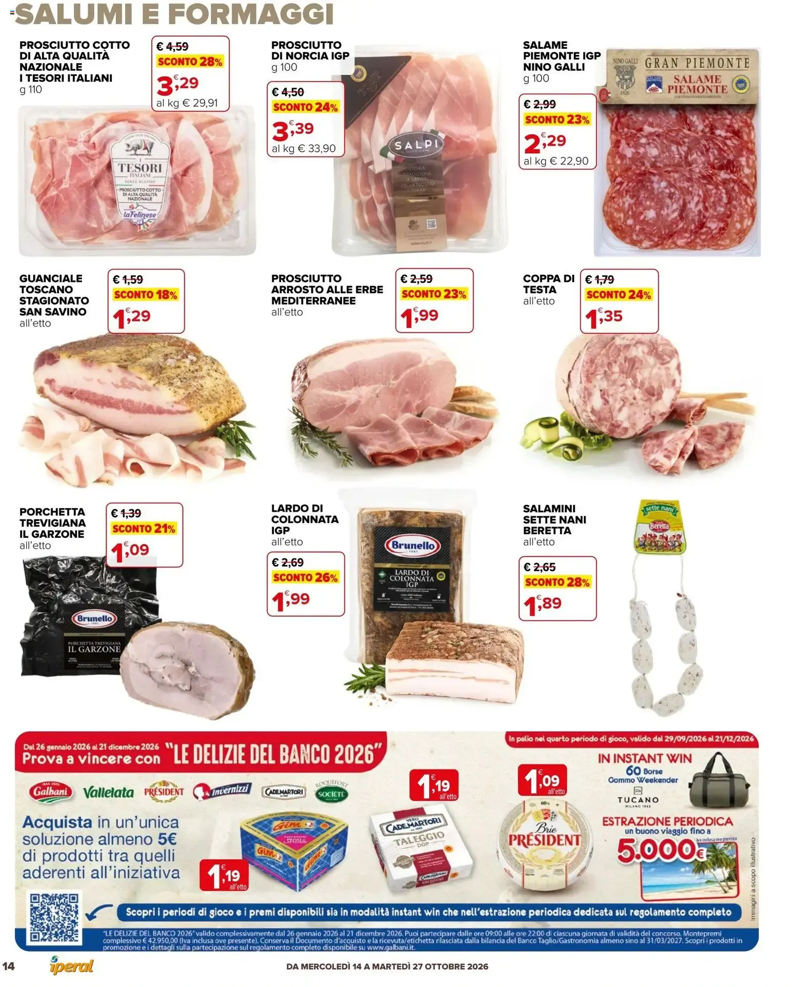 Nuovo Iperal volantino Fiera Del Vino dal 14/10/2026 > offerte anteprima 🛍️ da 14 ottobre a 27 ottobre di 2026 - Pagina del volantino 14