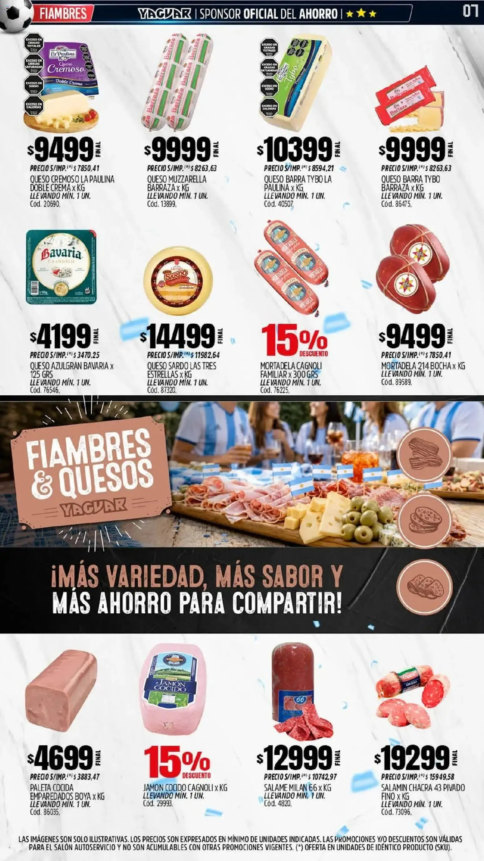Ofertas de Mayorista Yaguar - La Hinchada del Ahorro 15 de junio al 20 de junio 2026 - Página 6 del catálogo
