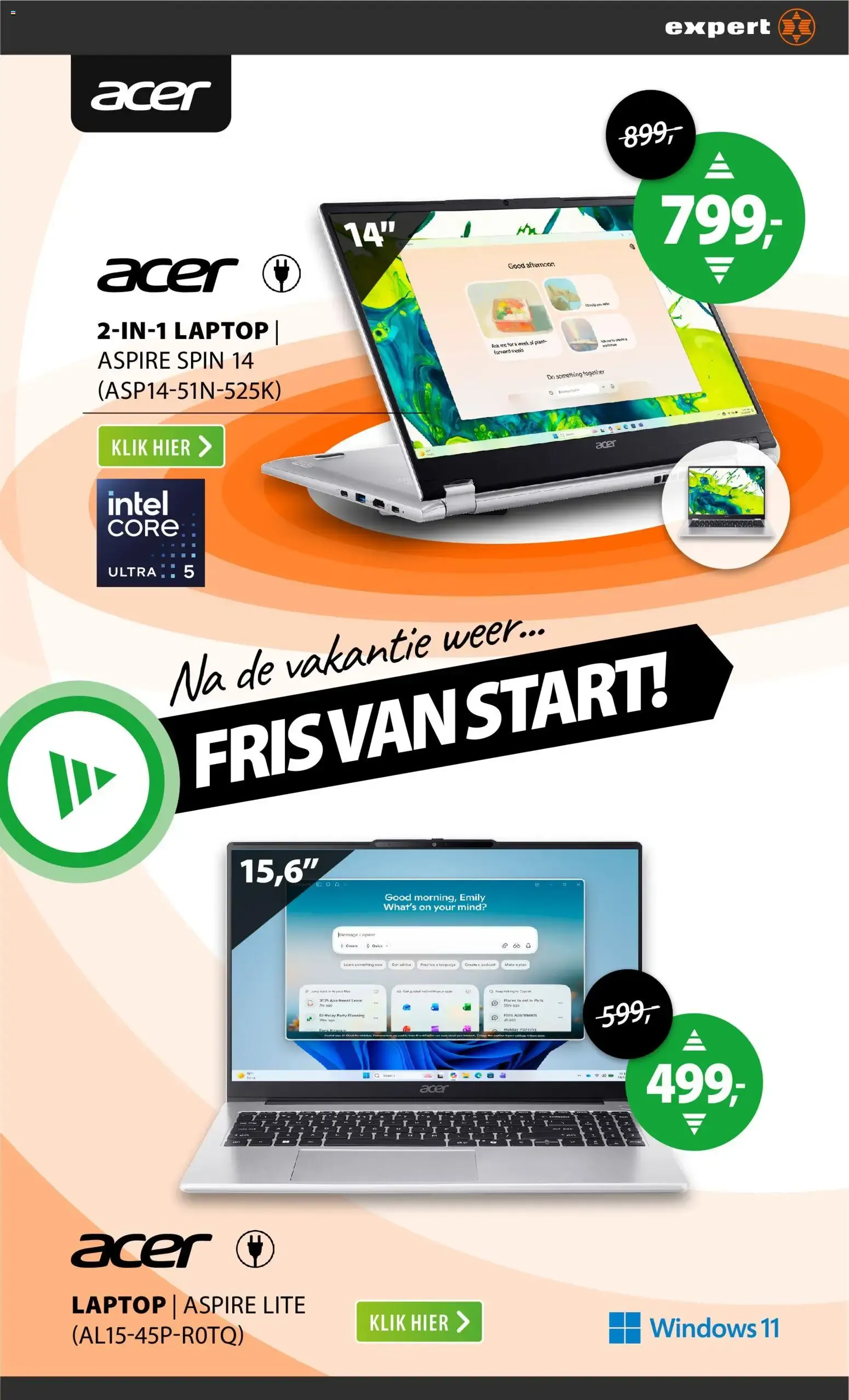 Na de vakantie weer... FRIS VAN START! Expert van 24 augustus tot 30 augustus 2026 - Folder pagina 2