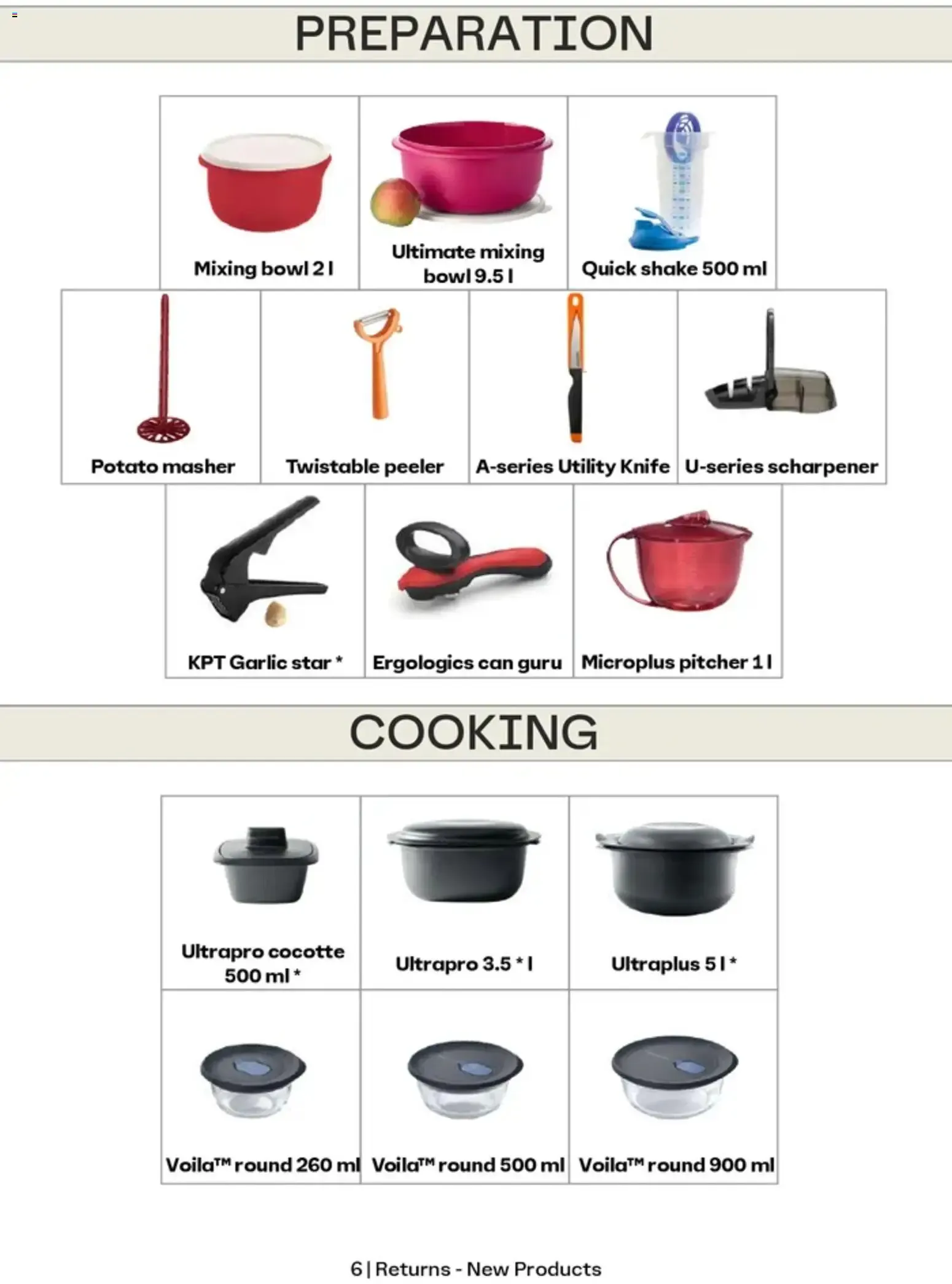 Tupperware Autumn 2026 - Winter 2027 du 1 novembre au 31 décembre 2026 - Catalogue page 6