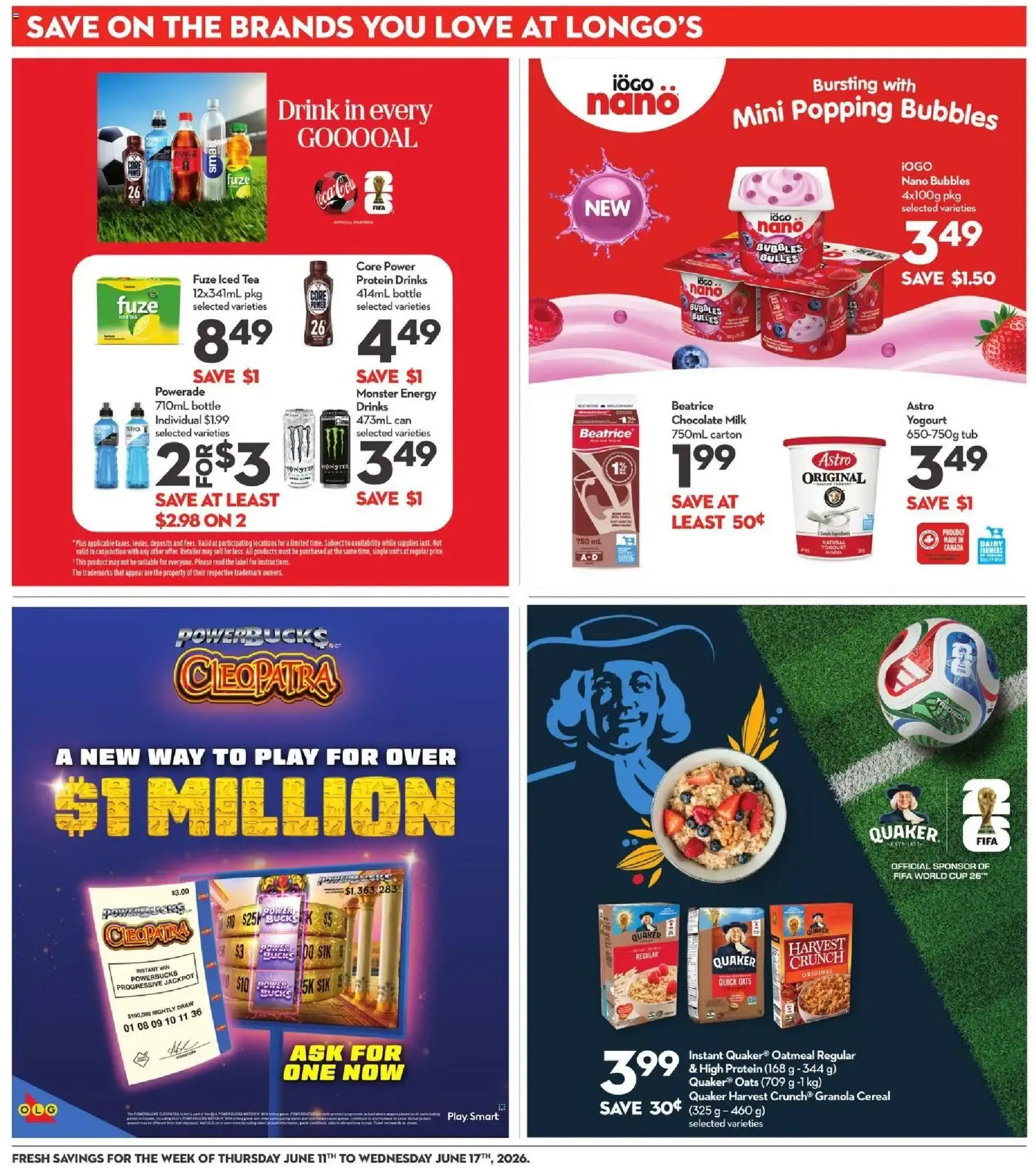 Longo's weekly flyer / circulaire from Jun 11, 2026 > weekly specials & deals from June 11 to June 17 2026 - flyer page 17