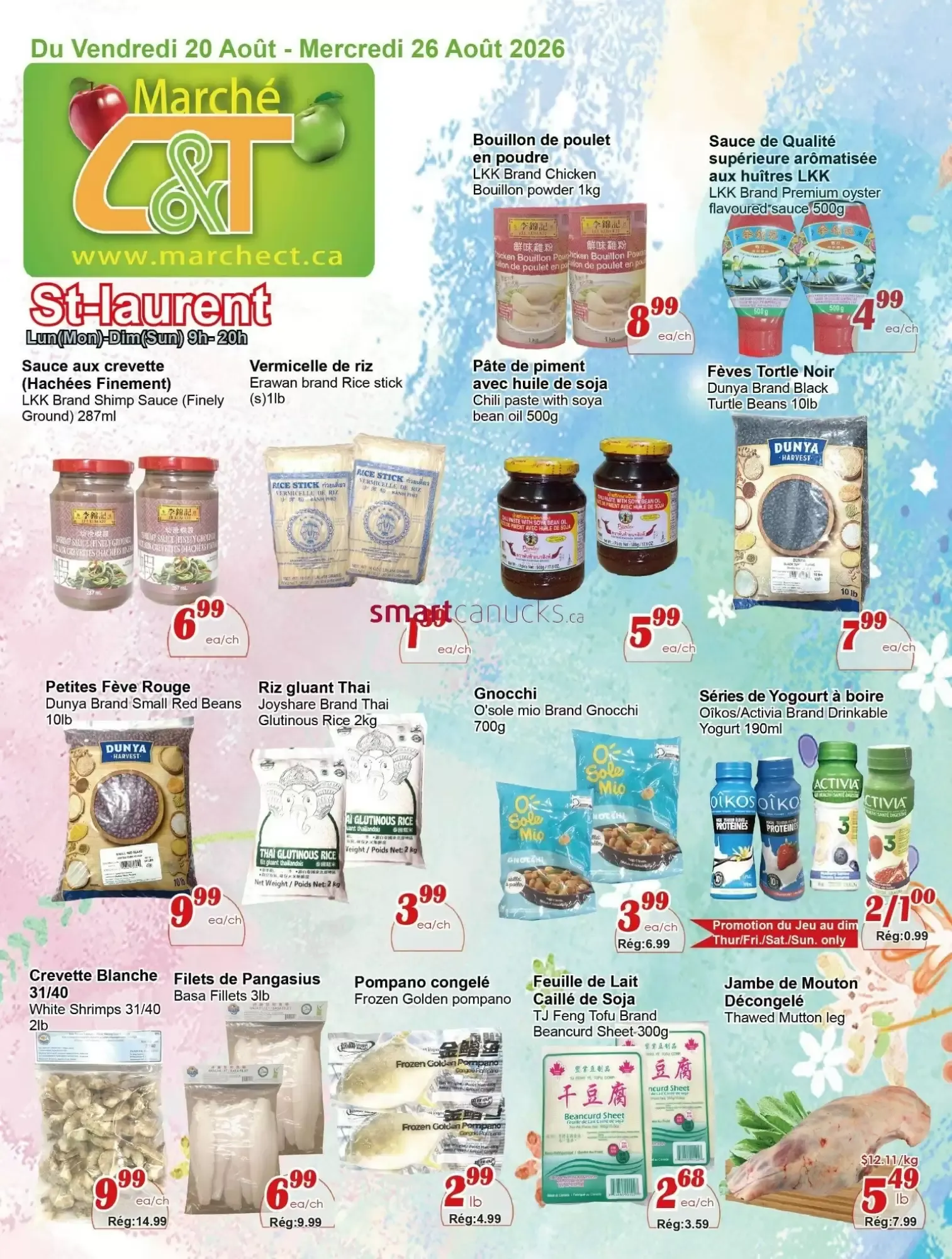 Marche C&T flyer week 34 from August 20 to August 26 2026 - flyer page 1