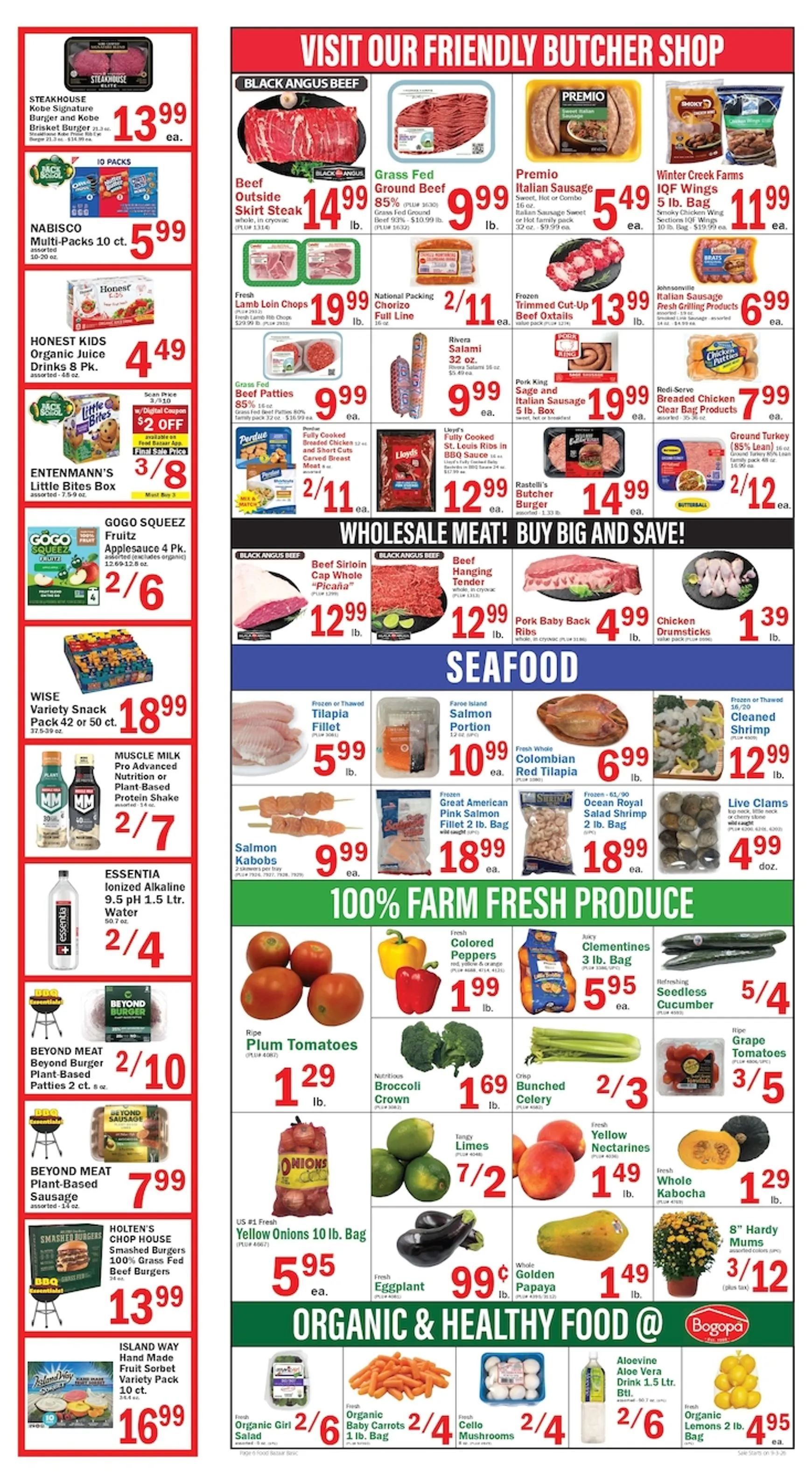 Weekly ad Food Bazaar Labor Day Sale from September 3 to September 9 2026 - Page 6