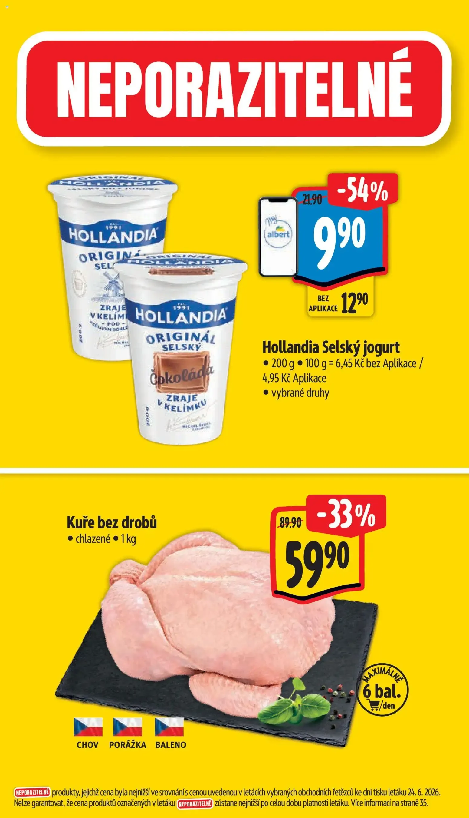 Albert leták - Hypermarket od 01.07.2026 - Akční leták - 1. července 7. července 2026 - Page 2