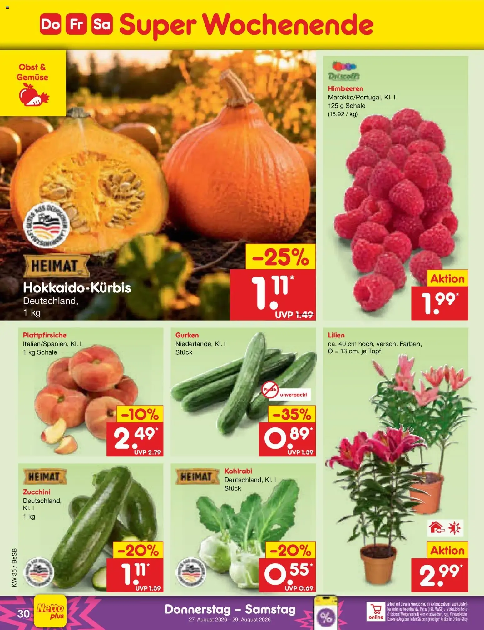 Netto Marken-Discount Prospekt (ab 24.08.2026) » Angebote von 24. August bis 29. August 2026 - Prospekt seite 44