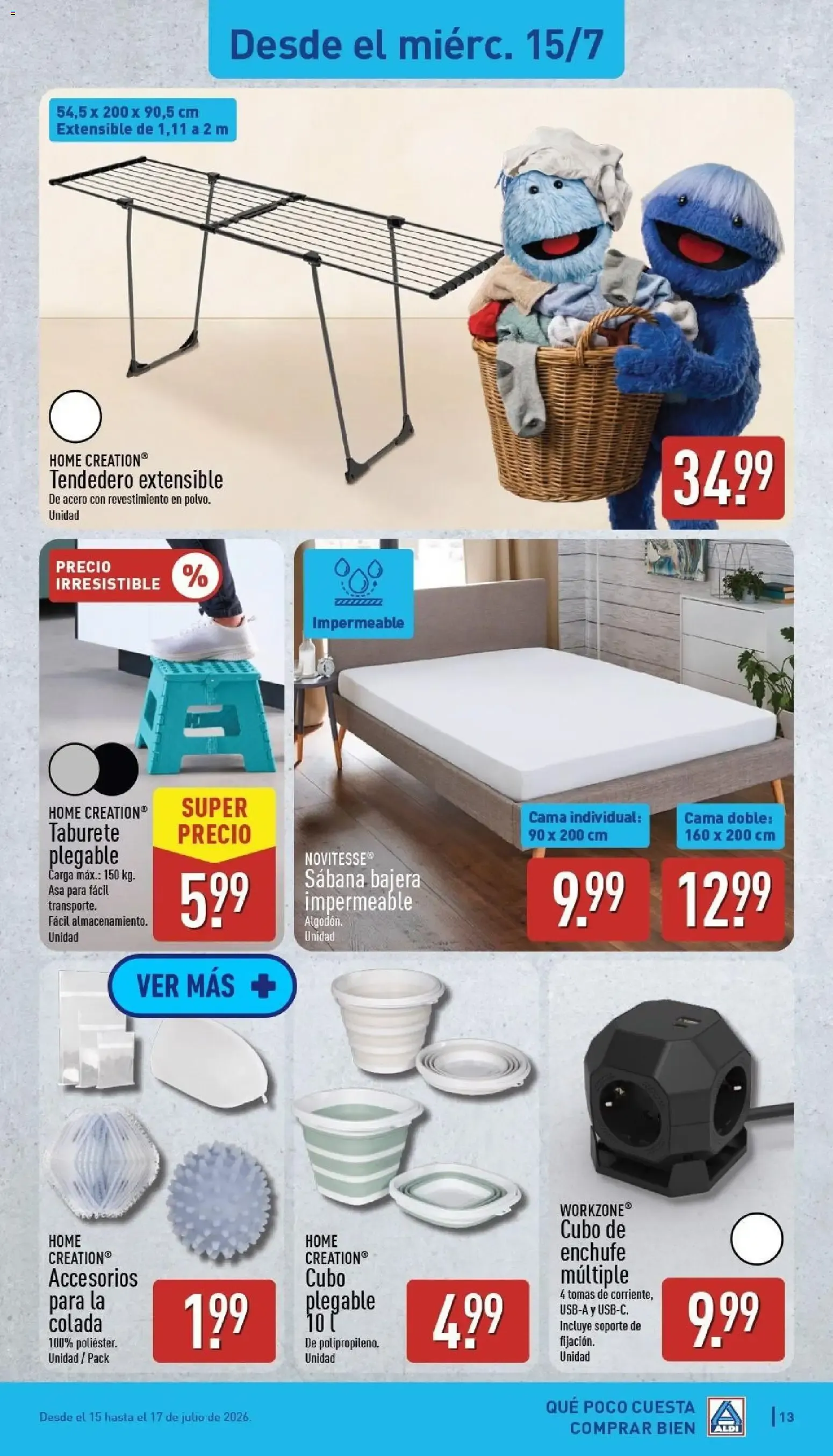 Catálogo de Aldi: Un baño de frescura al mejor precio 13 de julio al 19 de julio 2026 - Página 13
