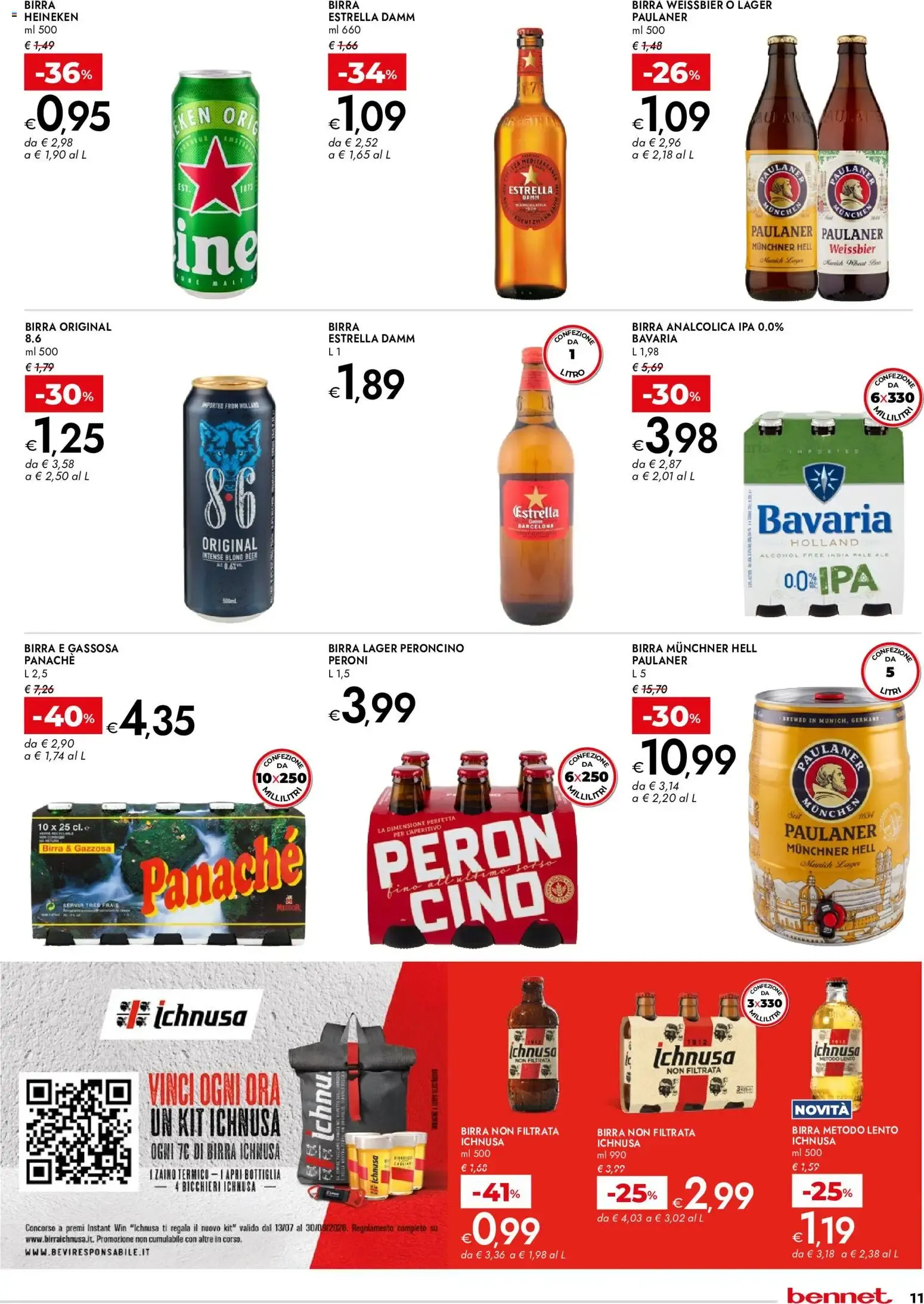 Nuovo bennet volantino Dalla Brace Alla Tavola dal 06/08/2026 > offerte anteprima 🛍️ da 6 agosto a 19 agosto di 2026 - Pagina del volantino 11