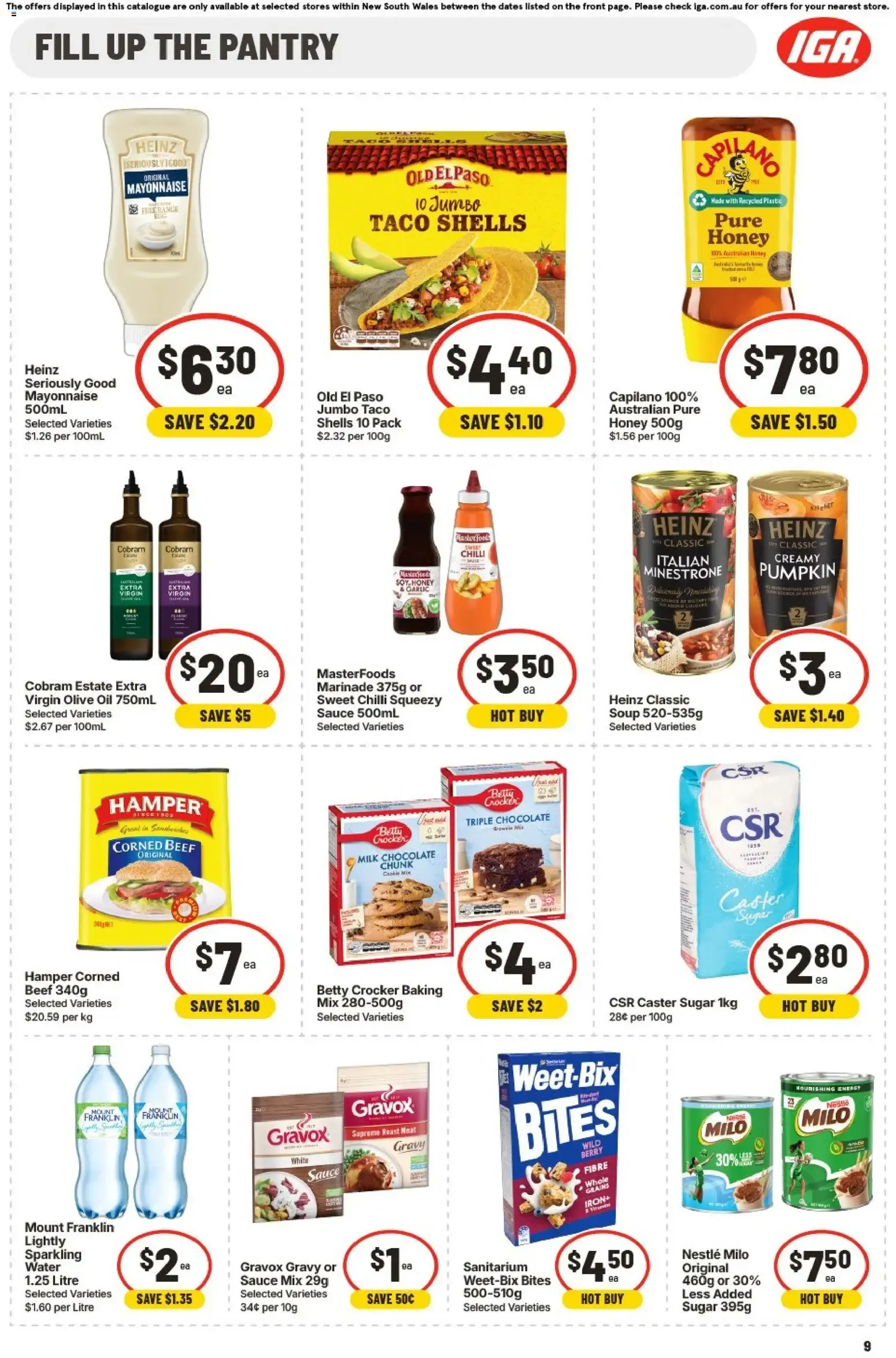 IGA catalogue valid from 01/07/2026 > Online Australia - Catalogue valid from 1 July to 7 July 2026 - page 9