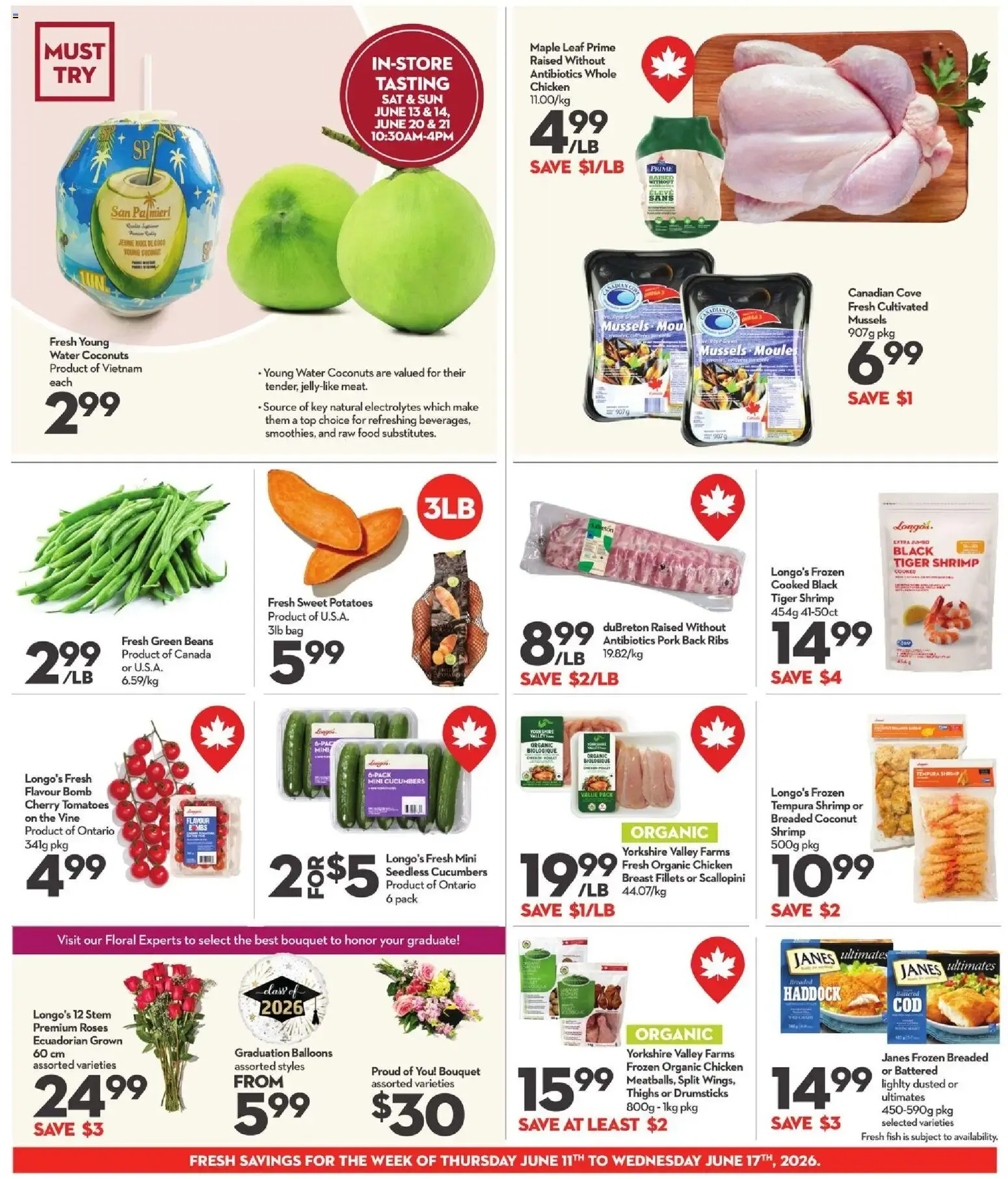 Longo's weekly flyer / circulaire from Jun 11, 2026 > weekly specials & deals from June 11 to June 17 2026 - flyer page 5