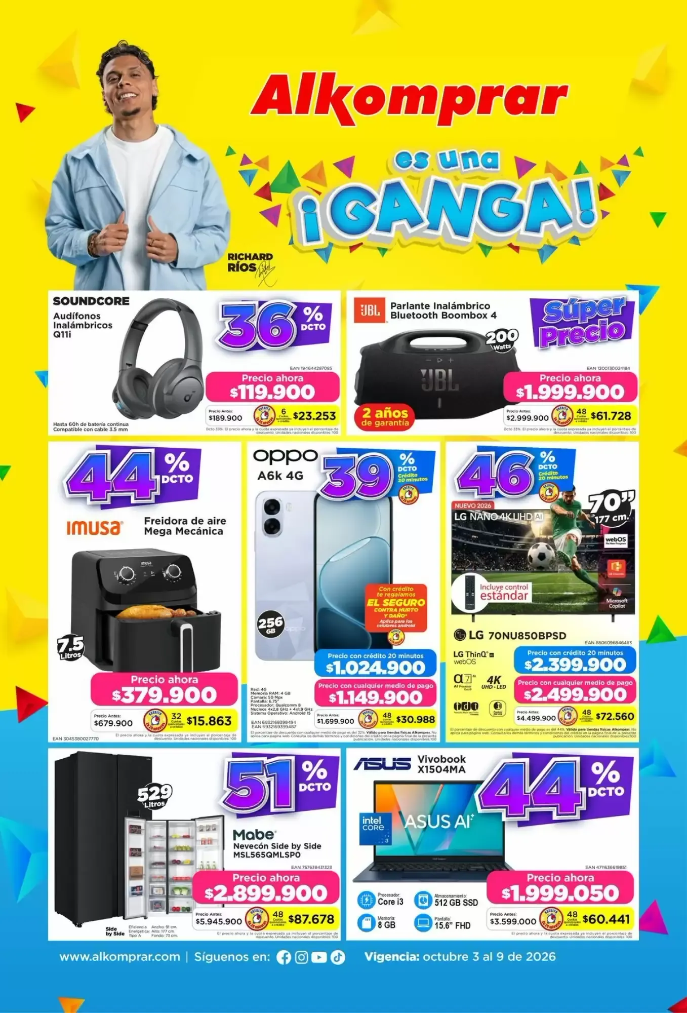 Catalogo de Alkomprar es una ¡GANGA! 3 de octubre al 9 de octubre 2026 - Pag 1
