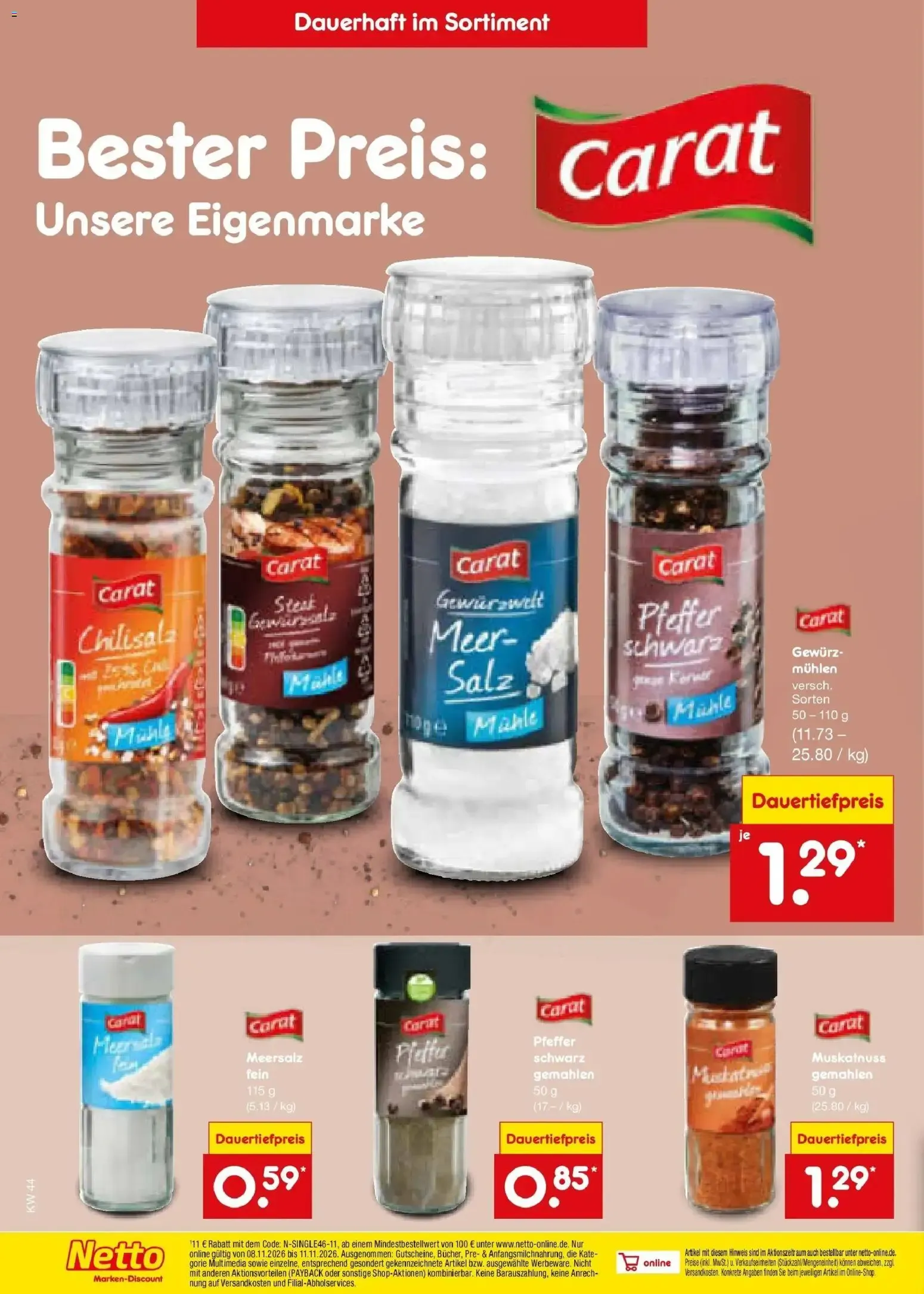 Netto Marken-Discount Prospekt Berlin-Prenzlauer Berg (ab 26.10.2026) » Angebote von 26. Oktober bis 30. Oktober 2026 - Prospekt seite 16