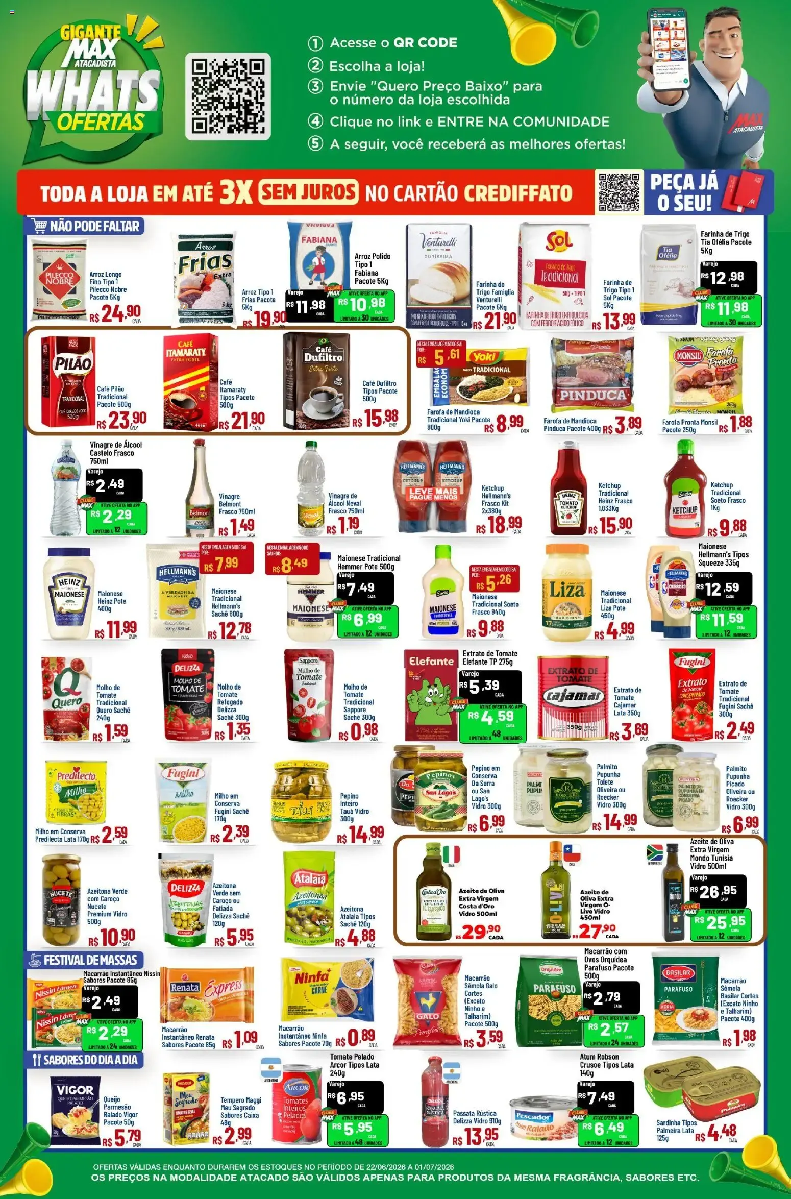 Encarte de Max Atacadista - Ofertas da semana de 22/06/2026 | Promoções Online 22 de junho até 1 de julho 2026 - Pagina 2