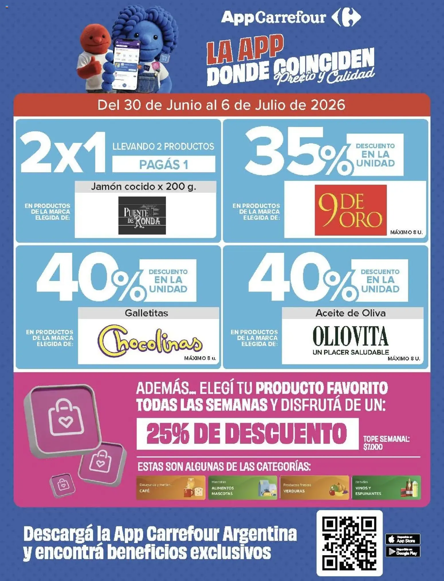 Ofertas de Carrefour ofertas || del 30/06/2026 - 06/07/2026 || Promociones 30 de junio al 6 de julio 2026 - Página 4 del catálogo