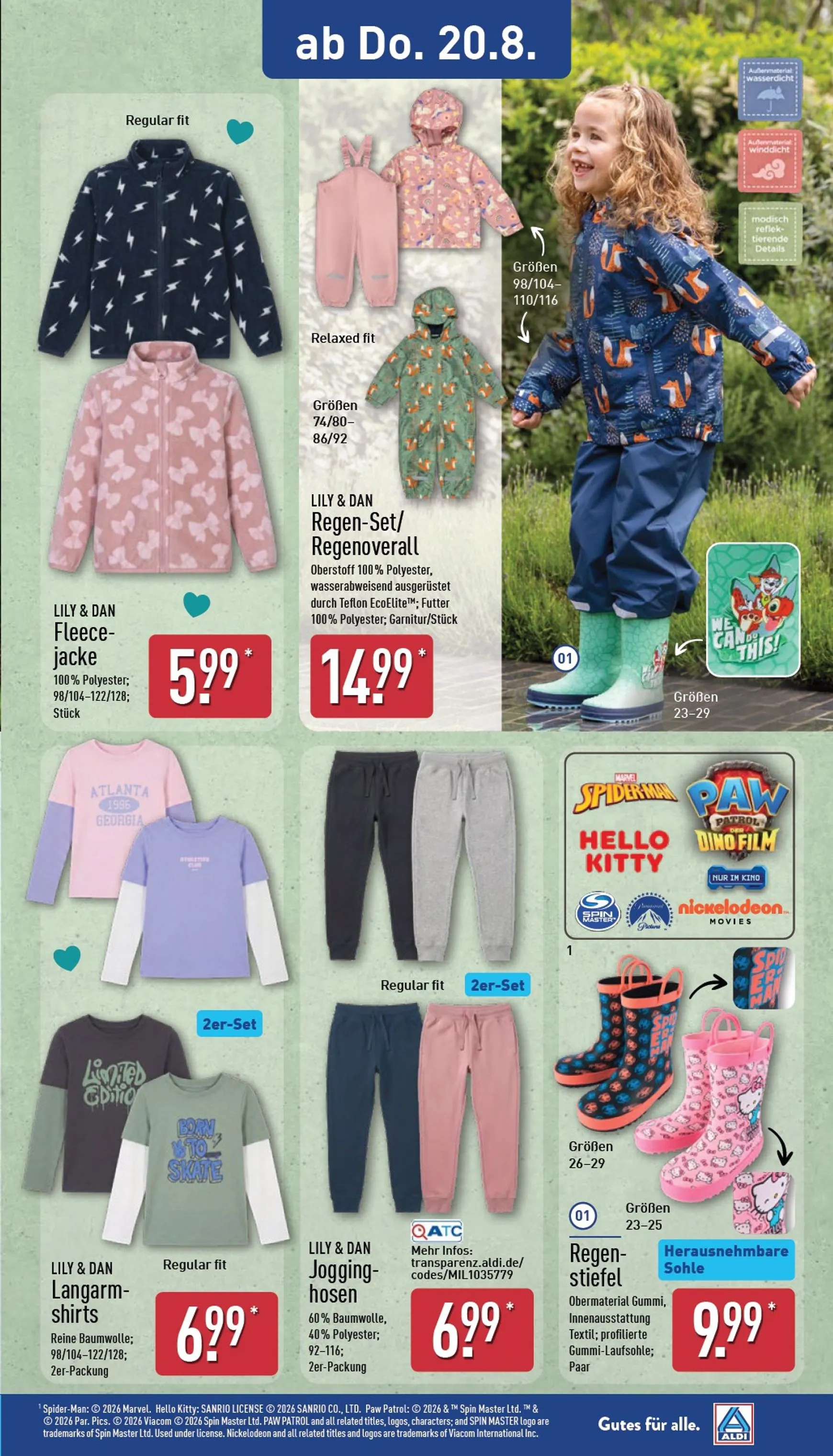 ALDI NORD - Ausblick Prospekt nächste Woche – von Montag 17.08.2026 bis Samstag 22.08.2026 von 17. August bis 22. August 2026 - Prospekt seite 8