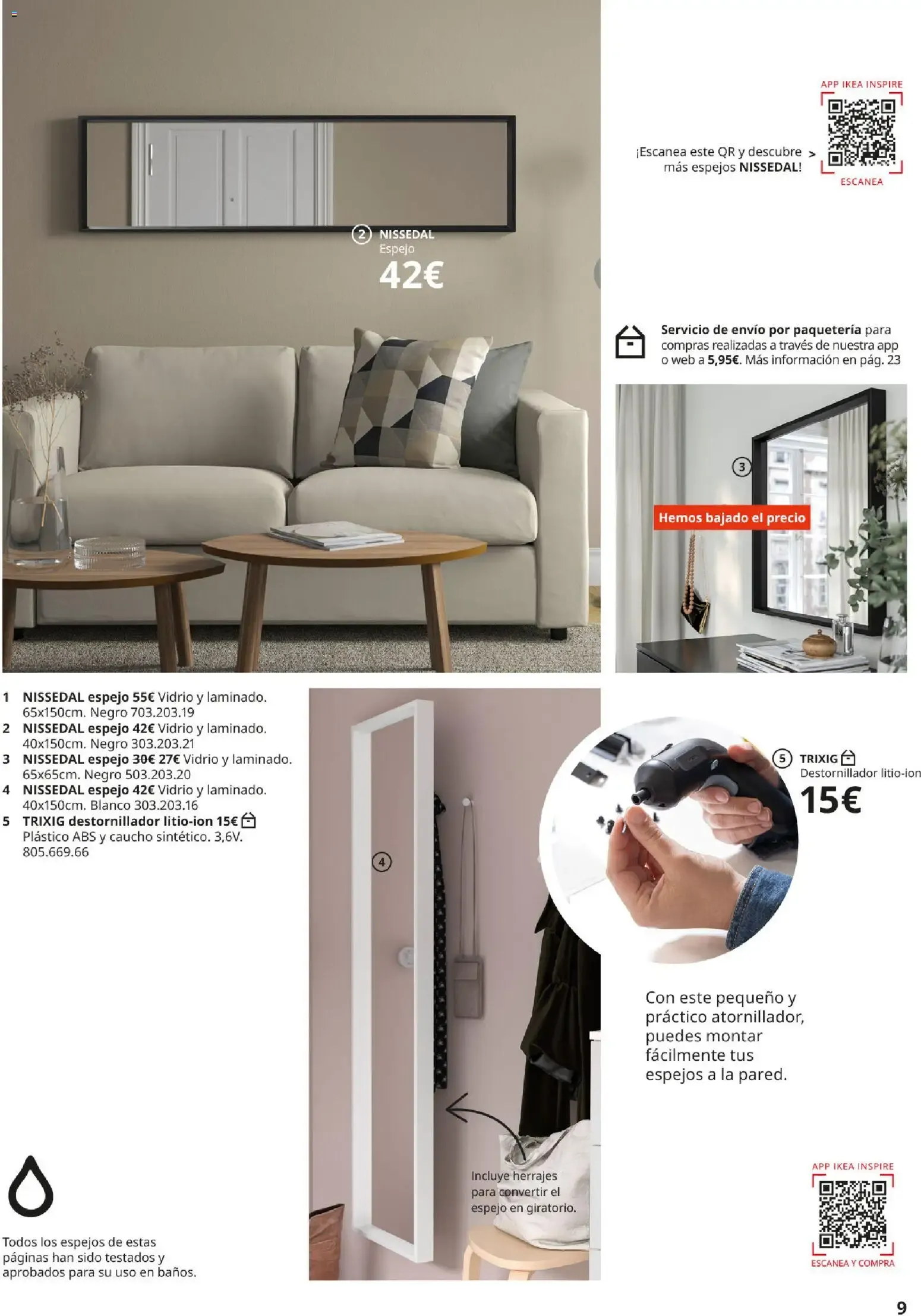Catálogo de IKEA Espejos 1 de enero al 31 de enero 2027 - Página 9