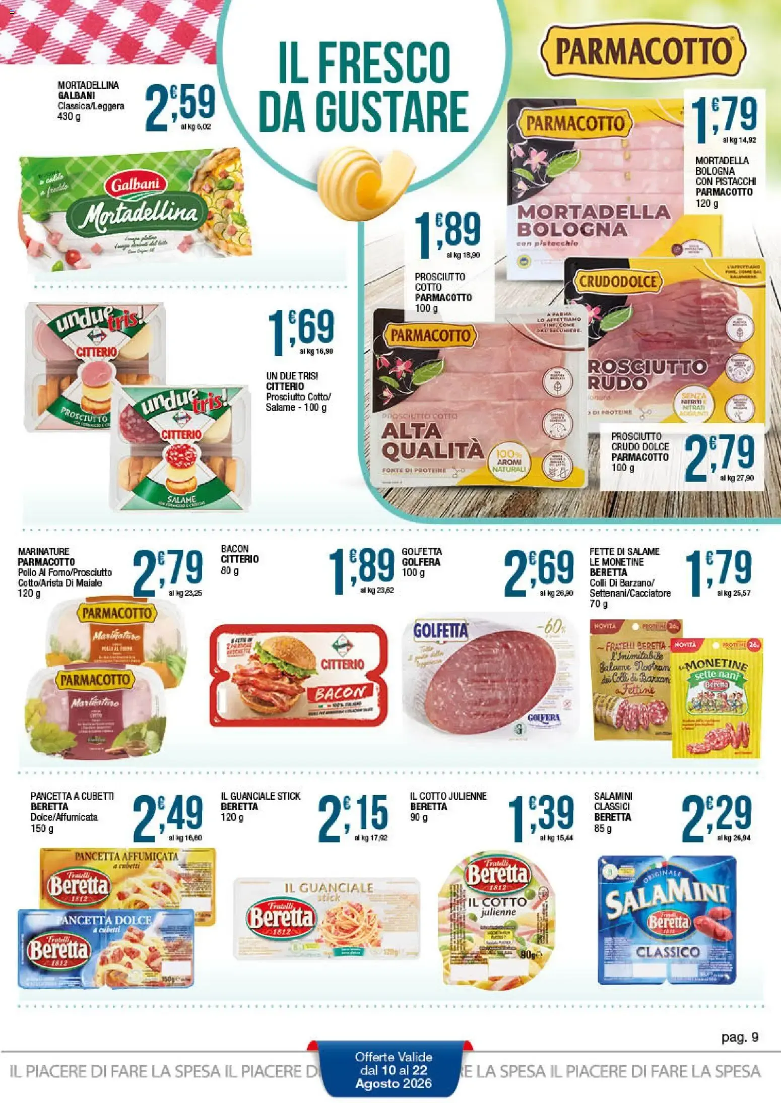 Sidis volantino dal 10/08/2026 - online Offerte da 10 agosto a 22 agosto di 2026 - Pagina del volantino 9