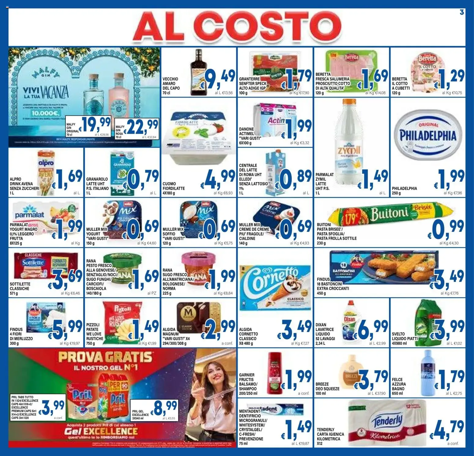 Dem Supermercati - Al Costo da 10 giugno a 18 giugno di 2026 - Pagina del volantino 3