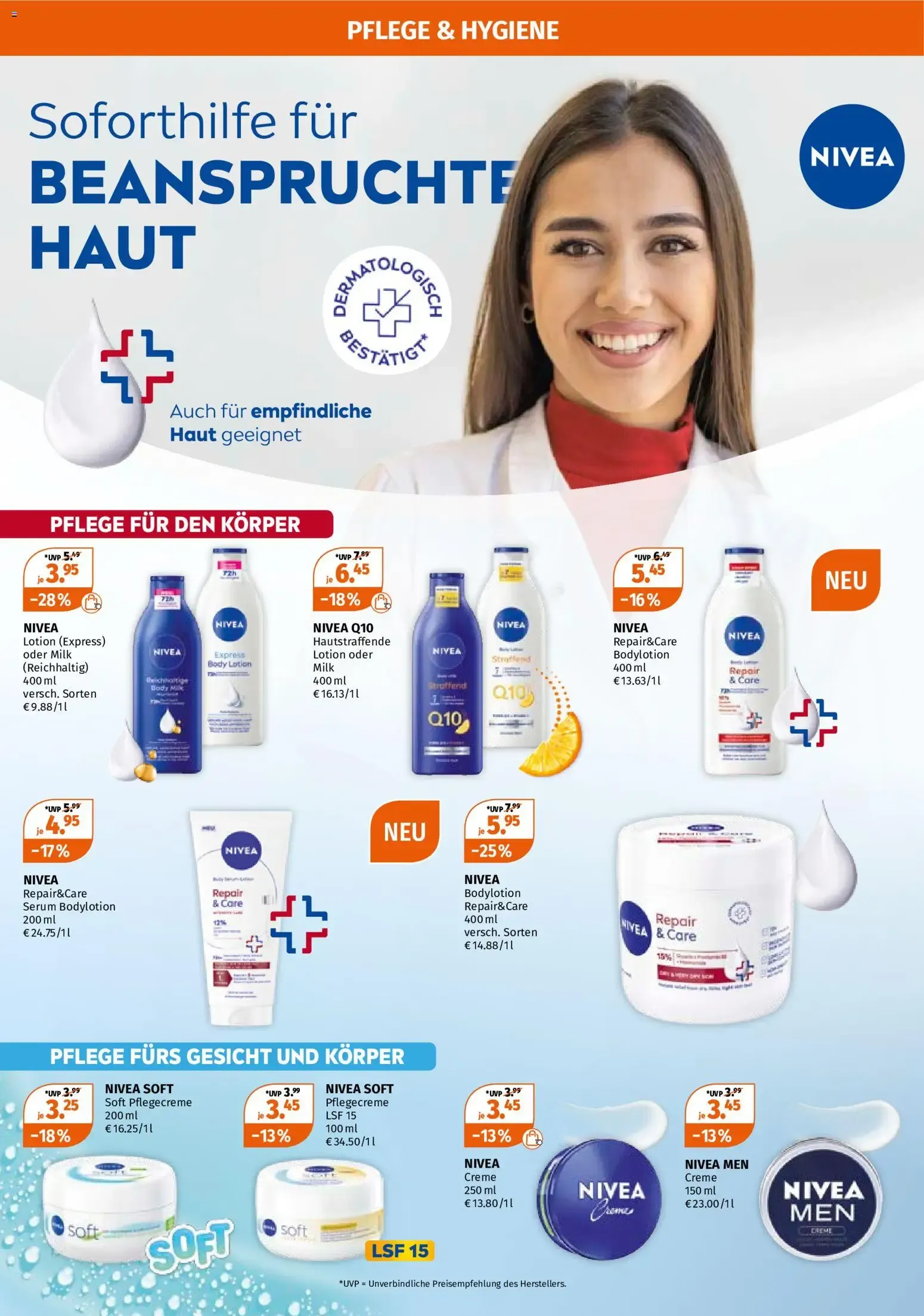 Nivea Sun: Schützt. Pflegt. Riecht nach Sommer von 6. Juli bis 11. Juli 2026 - Prospekt seite 3