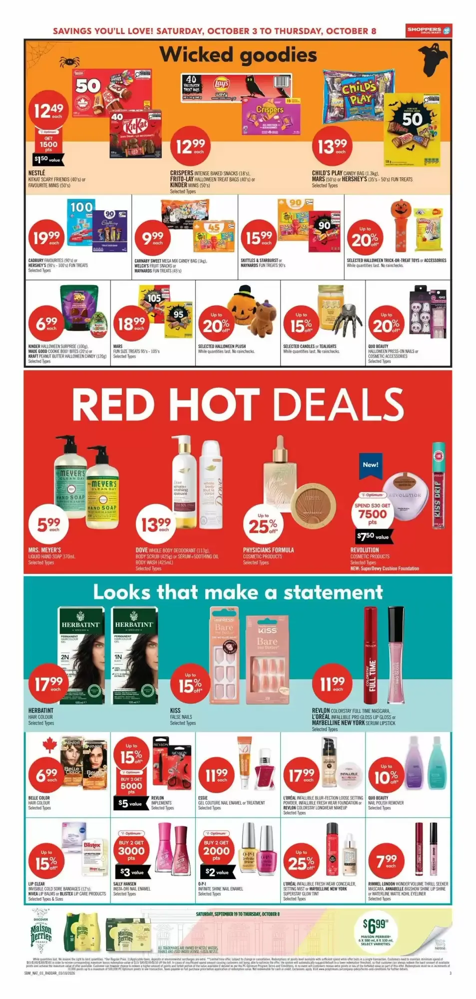 Shoppers Drug Mart flyer week 40 from October 3 to October 8 2026 - flyer page 14