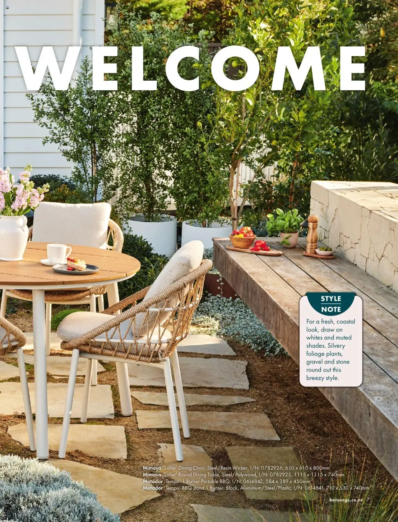 Bunnings Warehouse Outdoor Style Guide from 25 August to 31 December 2026 - Catalogue Page 7