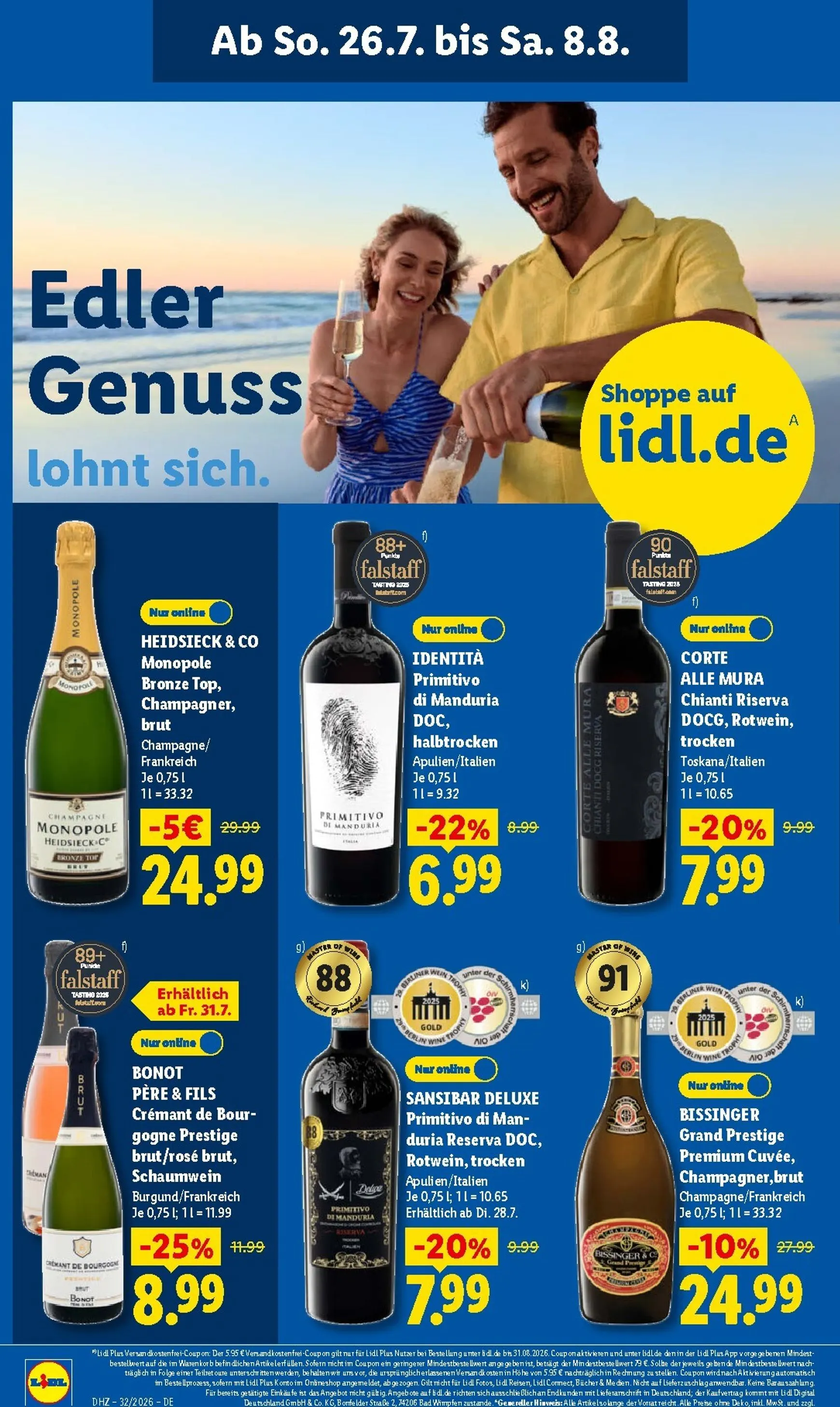 Lidl Prospekt – von Montag 03.08.2026 bis Samstag 08.08.2026 von 3. August bis 8. August 2026 - Prospekt seite 21