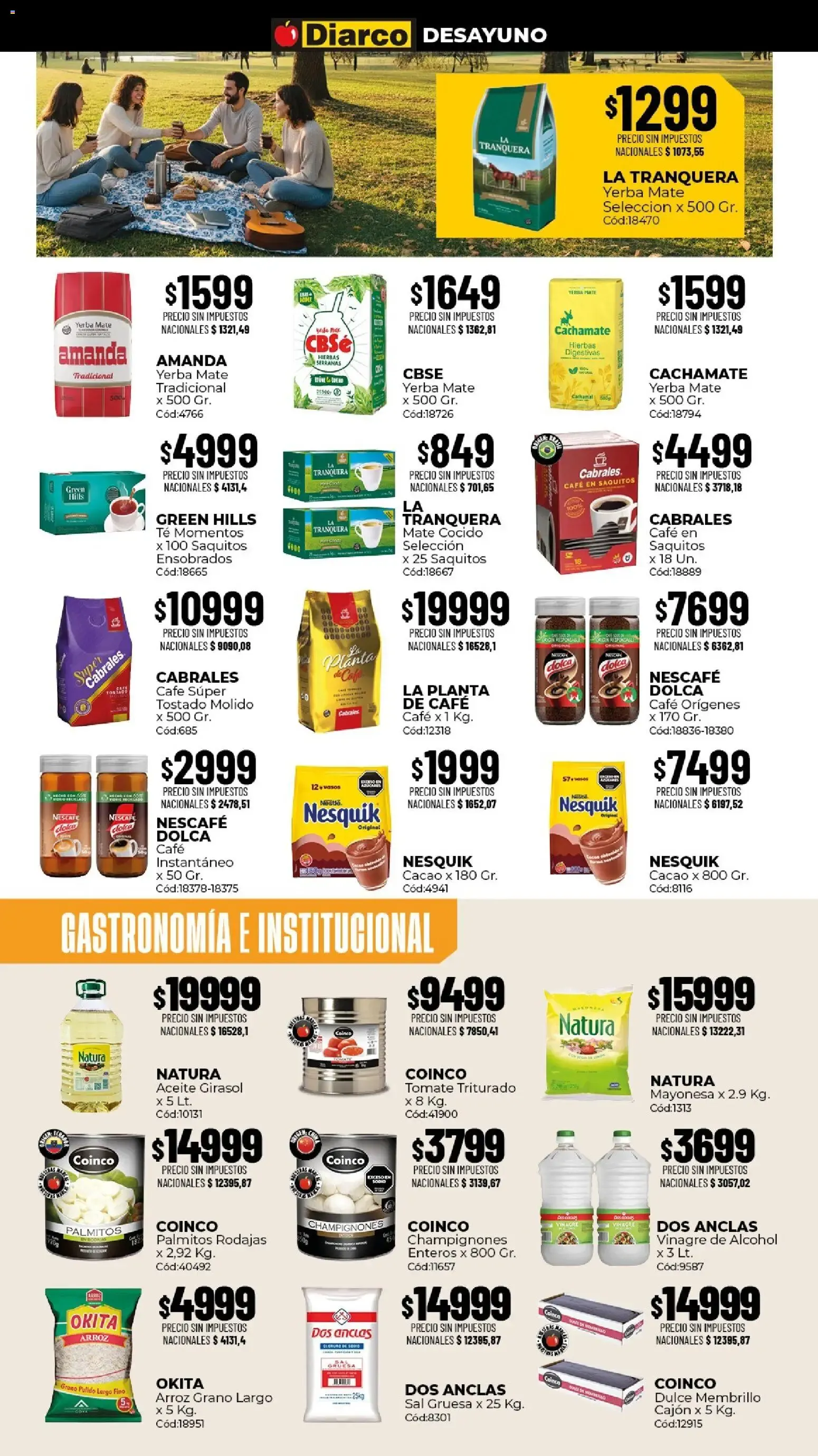 Ofertas de Diarco - Ofertas del 26/10/2026 - 30/10/2026 26 de octubre al 30 de octubre 2026 - Página 4 del catálogo