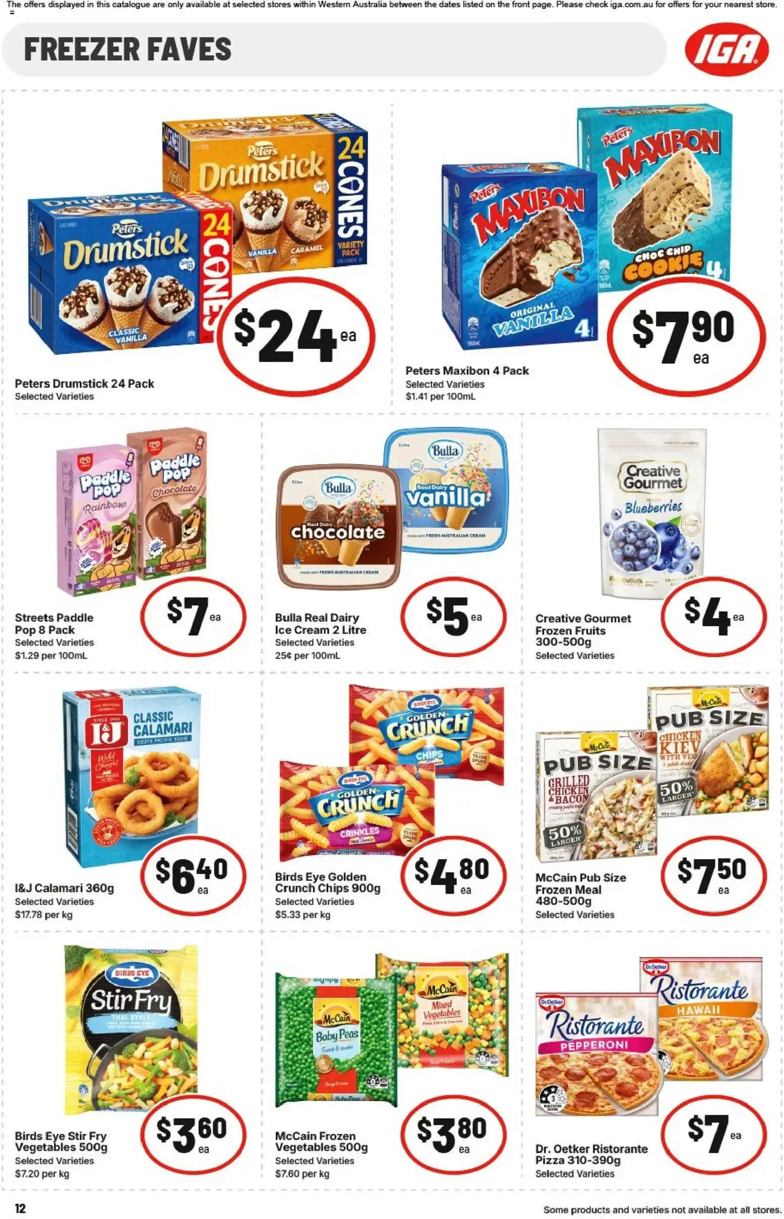 IGA - BIG FAMILY BIG PRIZES - Catalogue valid from 1 July to 7 July 2026 - page 12