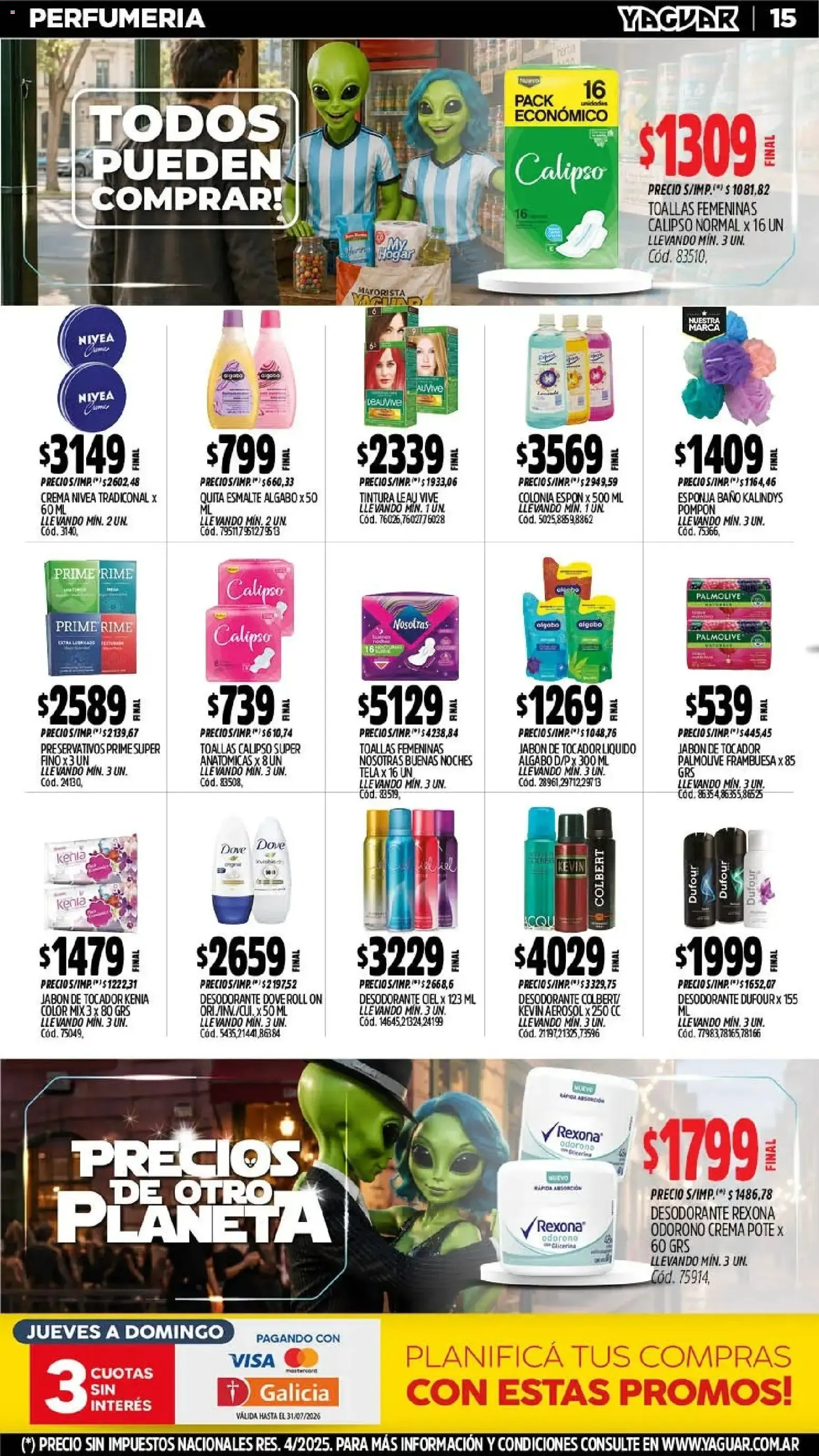 Ofertas de Mayorista Yaguar - Precios de Otro Planeta 6 de julio al 11 de julio 2026 - Página 16 del catálogo