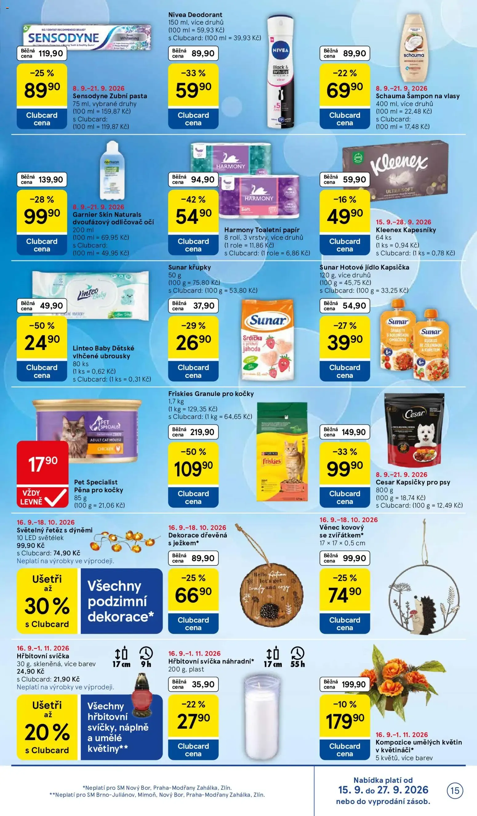 Tesco leták na tento + příští týden 16.09.2026 - 16. září 22. září 2026 - Page 15