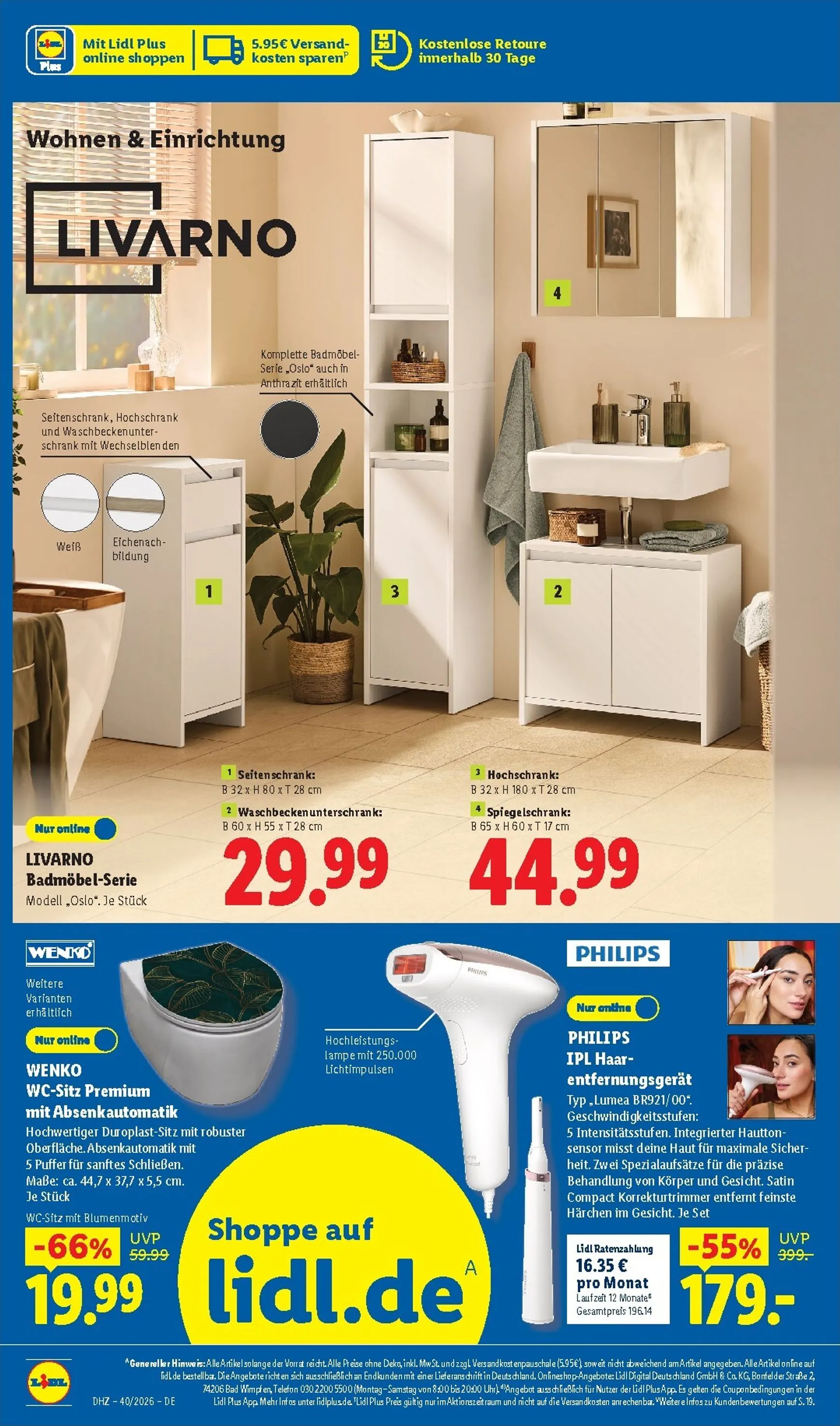 Lidl - Nonfood Prospekt nächste Woche – von Montag 28.09.2026 bis Freitag 02.10.2026 von 28. September bis 2. Oktober 2026 - Prospekt seite 4