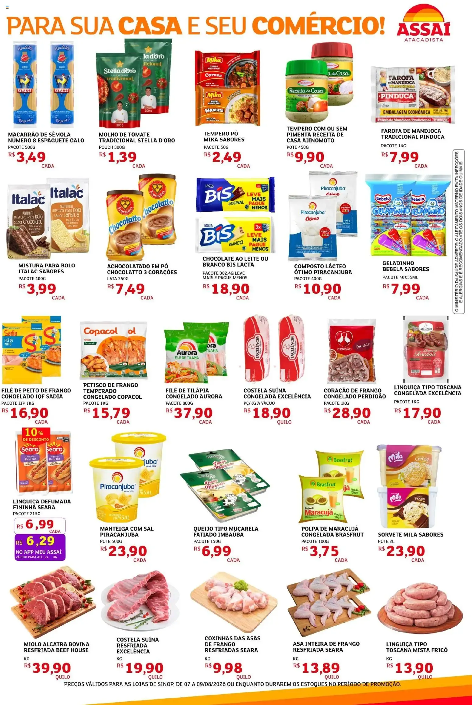 Encarte de Assaí Atacadista ofertas - MT de 07/08/2026 | Promoções Online 7 de agosto até 9 de agosto 2026 - Pagina 3