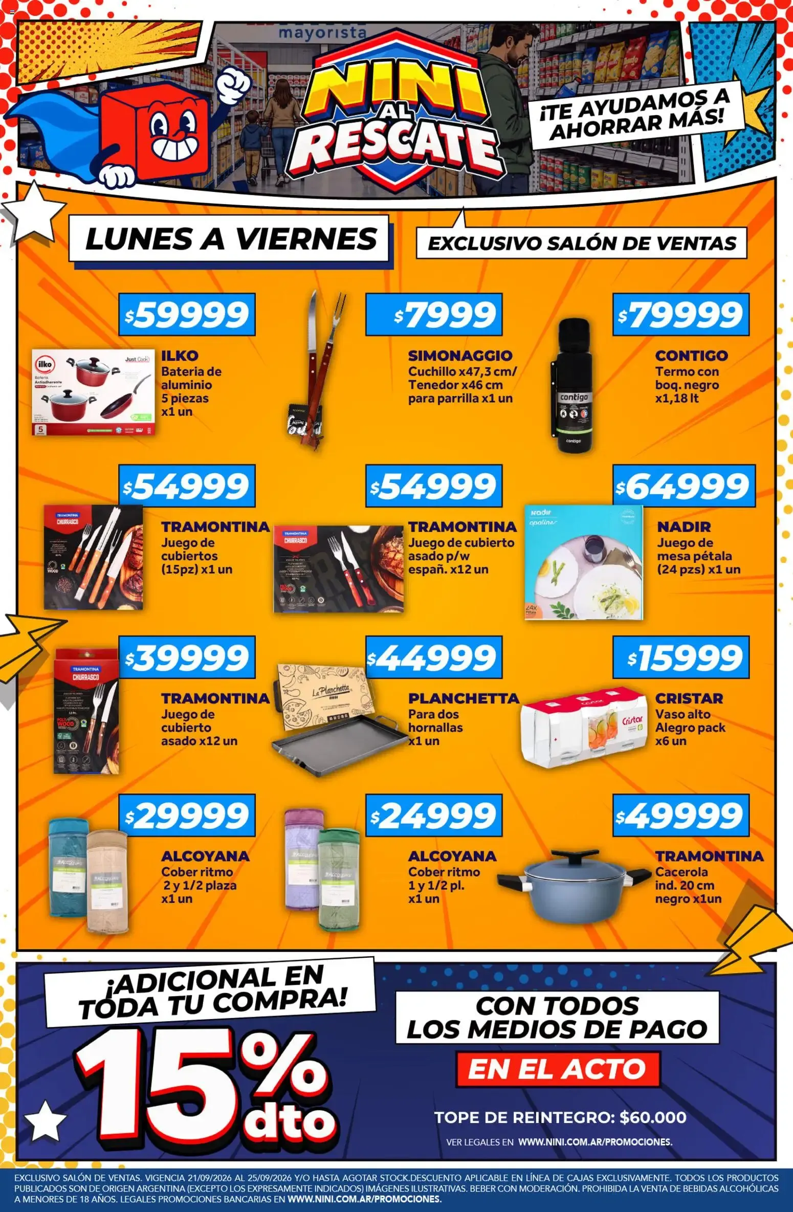 Ofertas de NINI Mayorista catálogo del 21/09/2026 - 25/09/2026 21 de septiembre al 25 de septiembre 2026 - Página 5 del catálogo