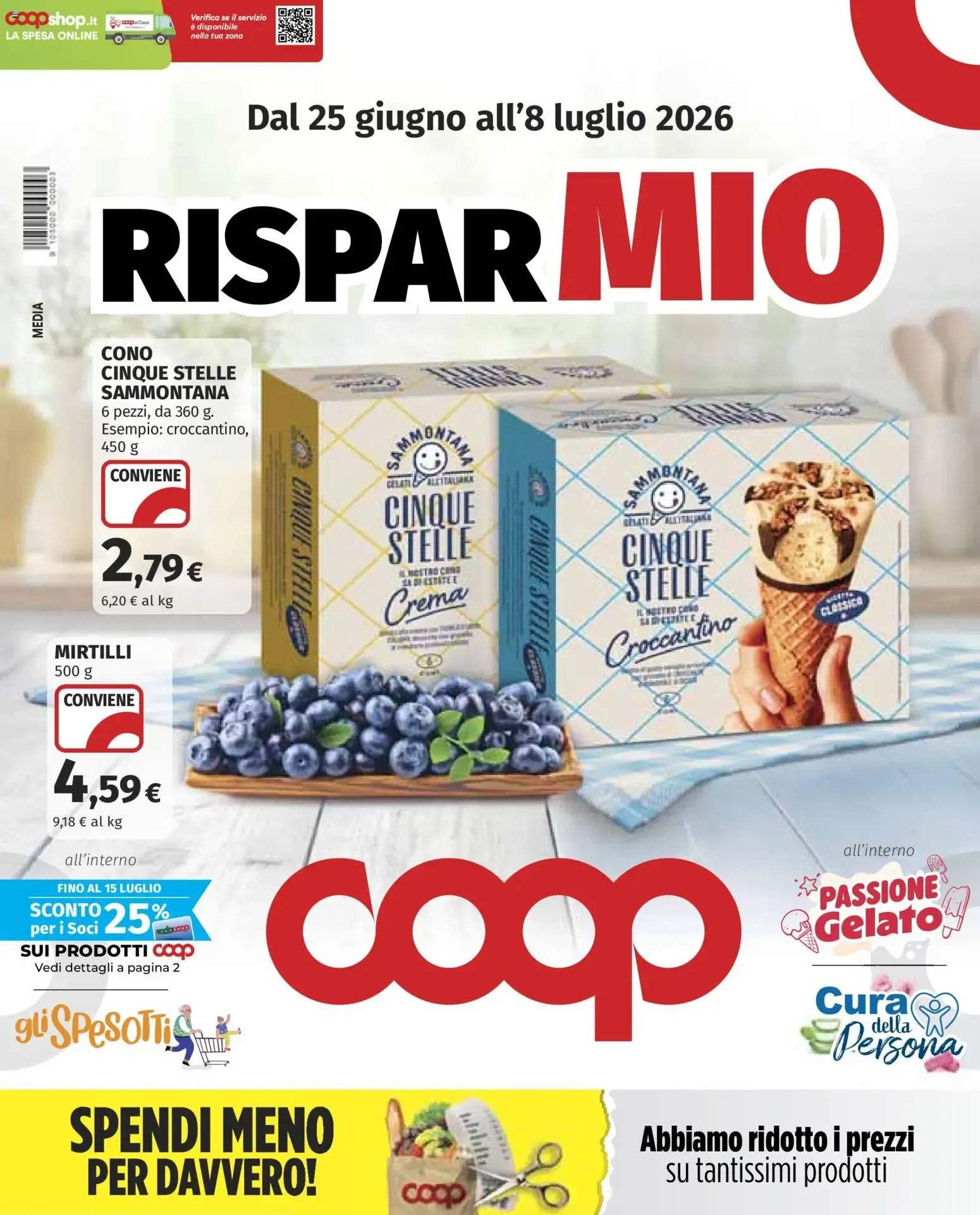 Volantino COOP Anteprima dal 25/06/2026 > NUOVO Promozioni da 25 giugno a 8 luglio di 2026 - Pagina del volantino 1