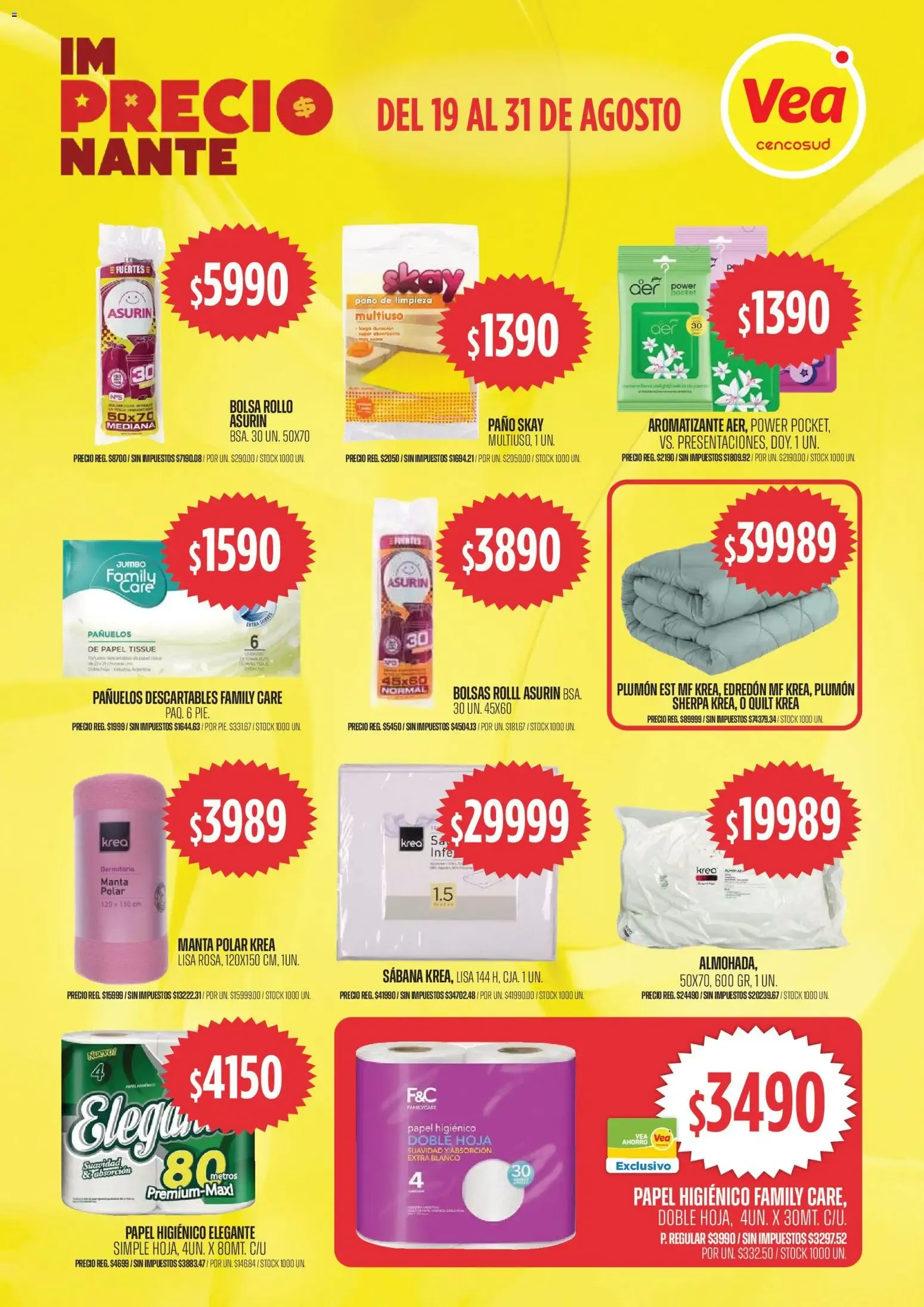 Ofertas de Vea ofertas del 18/08/2026 - 31/08/2026 19 de agosto al 31 de agosto 2026 - Página 14 del catálogo