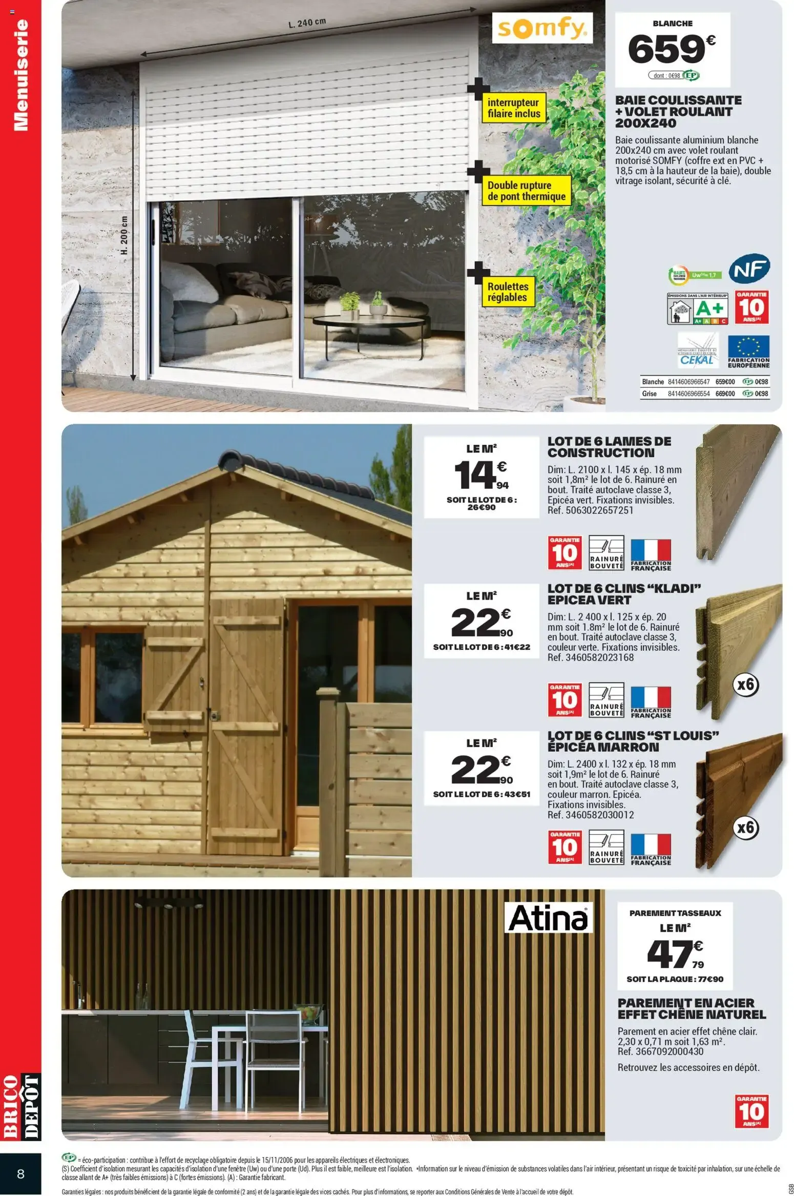 Brico Dépôt catalogue à partir du 05/06/2026 - promo en ligne du 5 juin au 18 juin 2026 - Catalogue page 8