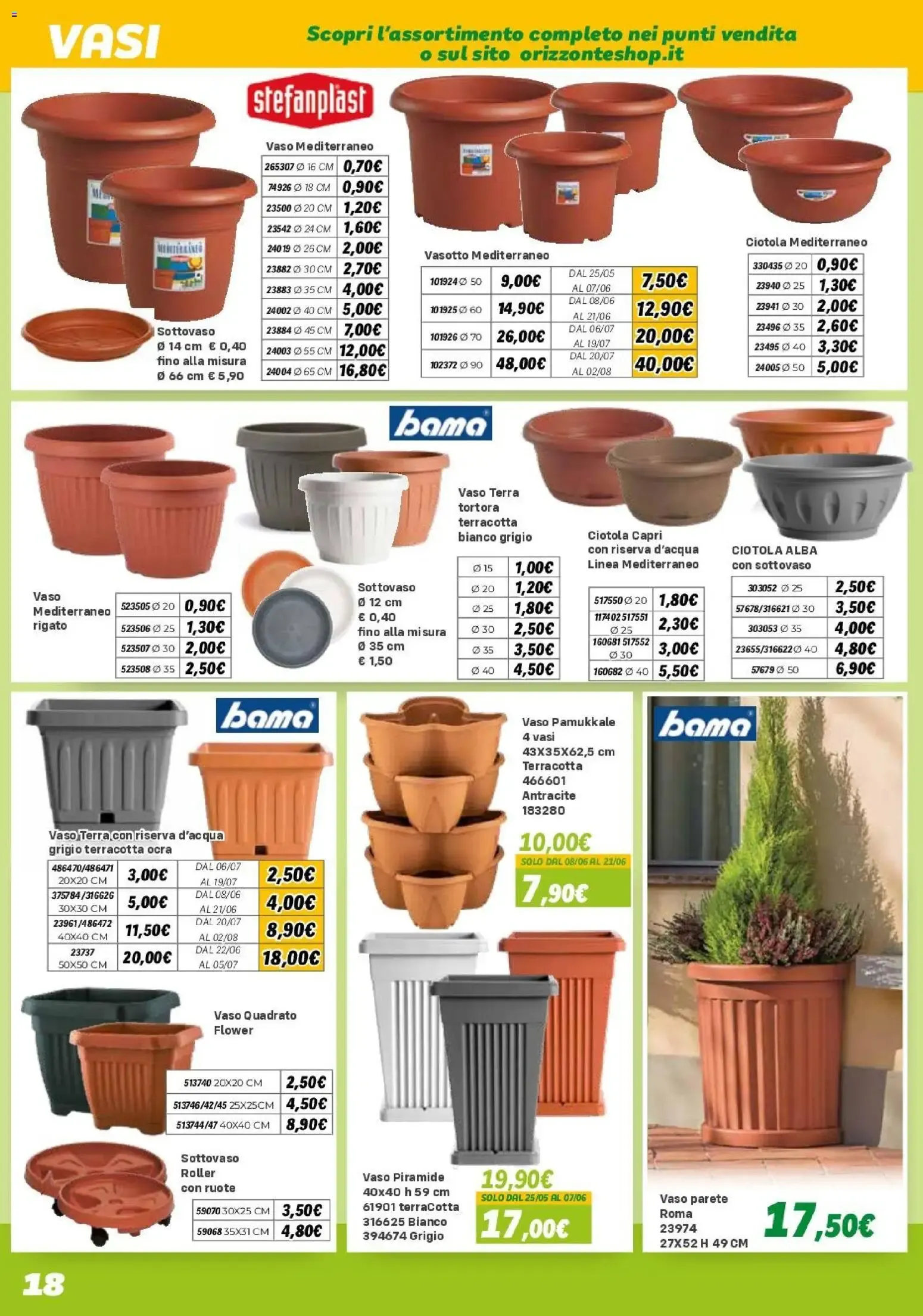 Orizzonte Catalogo Giardinaggio 2026 da 10 aprile a 11 ottobre di 2026 - Pagina del volantino 18