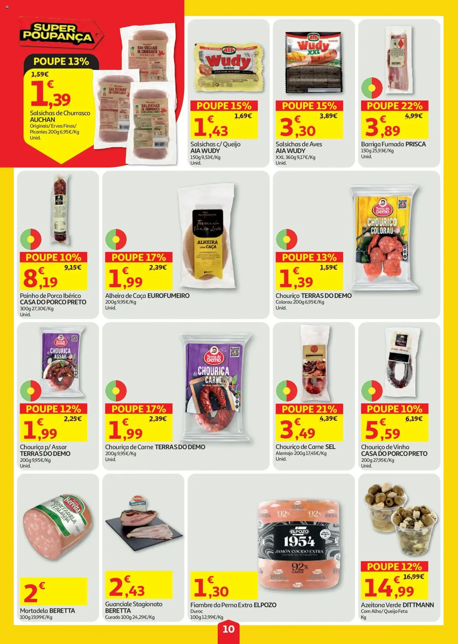 Folheto Auchan folheto » de 23/07/2026 - 29/07/2026 de 23 de julho até 29 de julho 2026 - Pagina 10