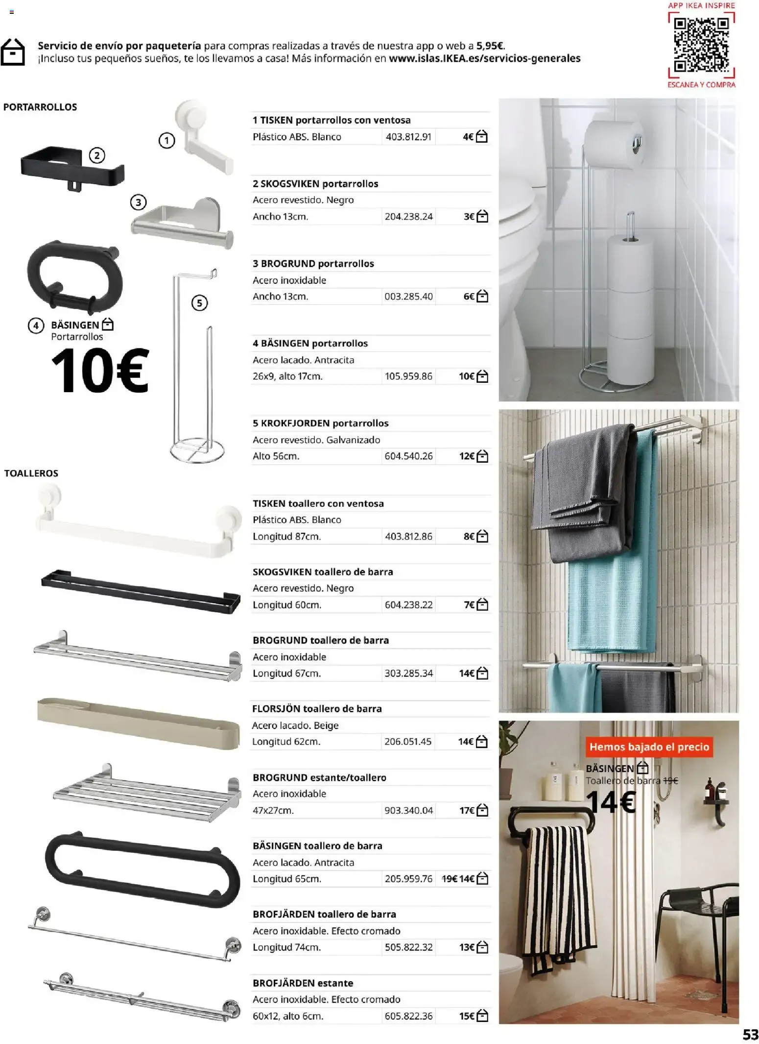 Catálogo de GUÍA DE COMPRA Muebles para el baño 1 de septiembre al 31 de enero 2027 - Página 53
