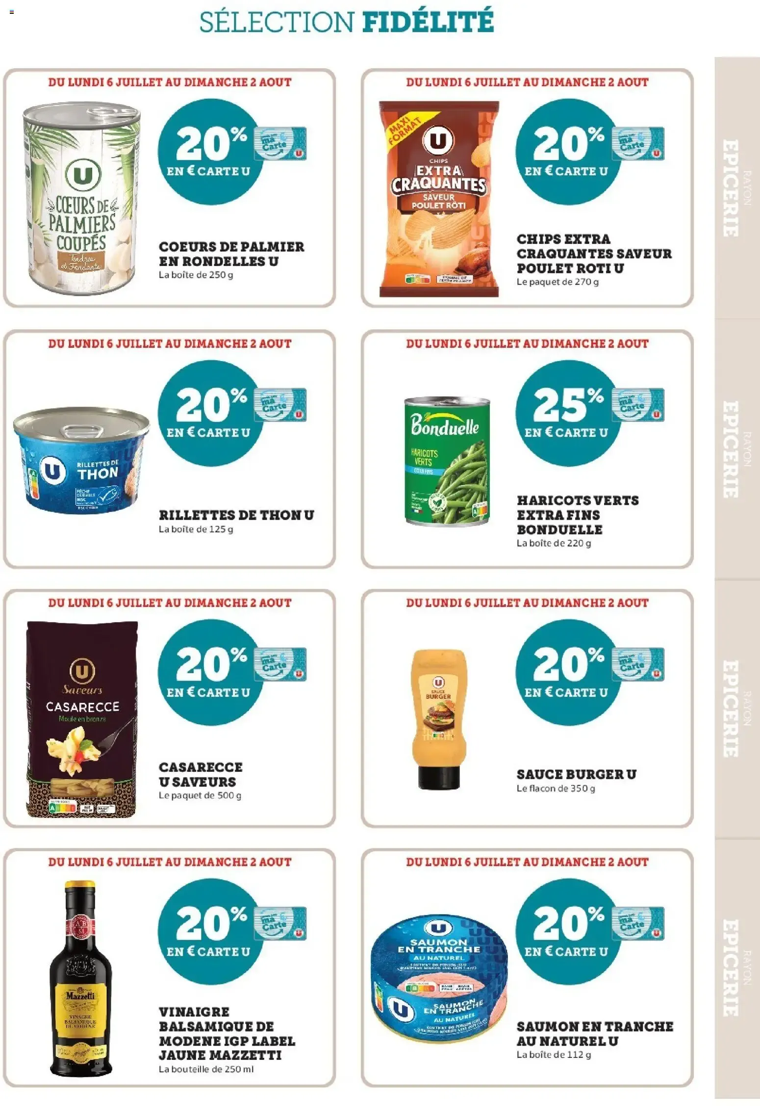 U Express - Ma sélection Carte U Juillet à partir du 06/07/2026 - promo en ligne du 6 juillet au 2 août 2026 - Catalogue page 7