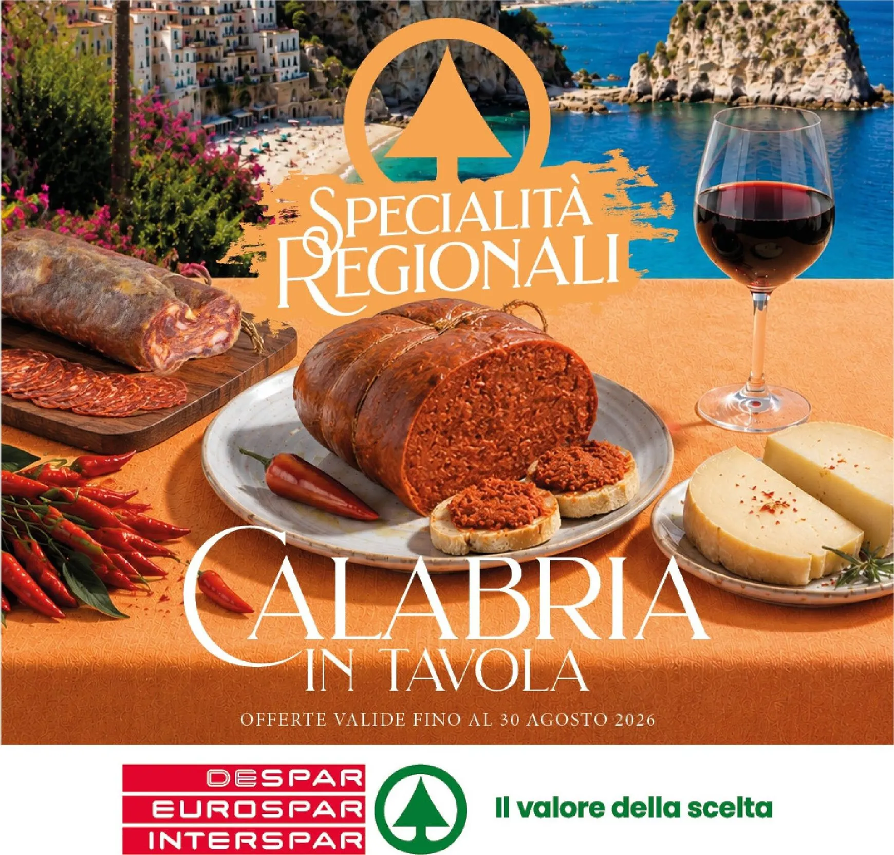 Specialità Regionali Calabria in Tavola da 20 luglio a 30 agosto di 2026 - Pagina del volantino 1