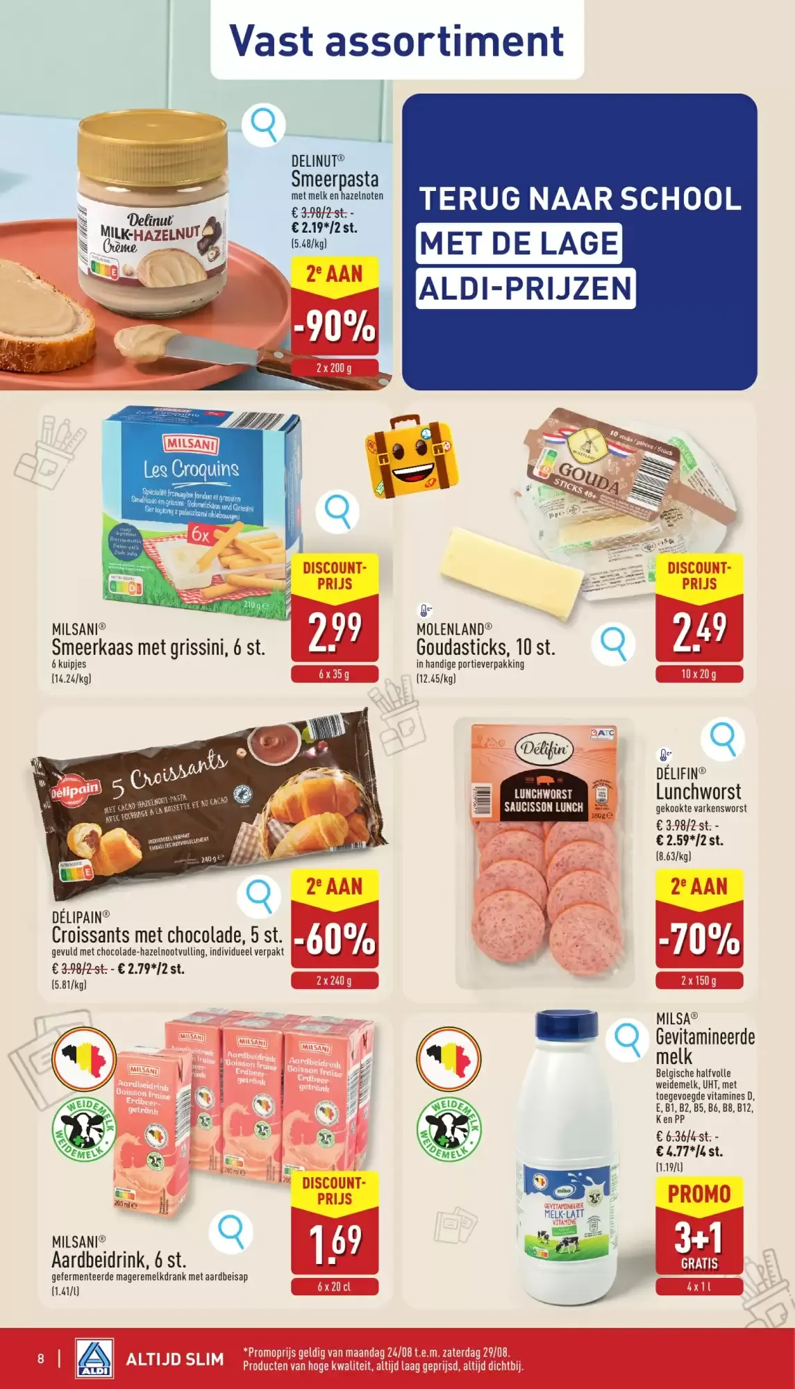 ALDI Folder van ma 24/08 t.e.m. zat 29/08 van 24 augustus tot 29 augustus 2026 - folder pagina 8